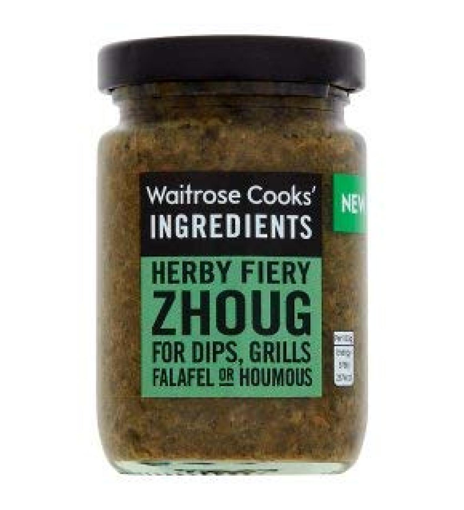 Cooks' Ingredients Zhoug Paste - for Dips Grills Falafel or Houmous 1x95g
