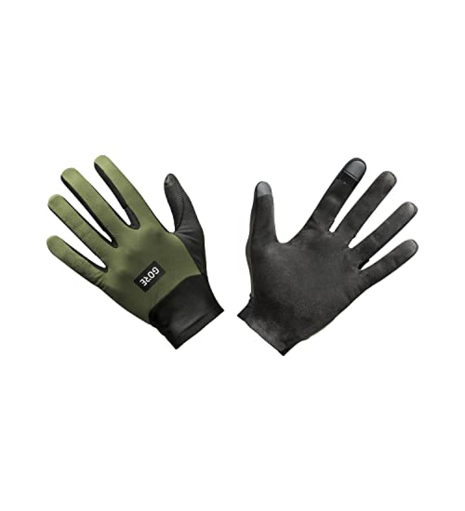 GORE WEAR Unisex TrailKPR Cycling Gloves - Utility Green, Size Large - Buy Online on SooperMarket.com