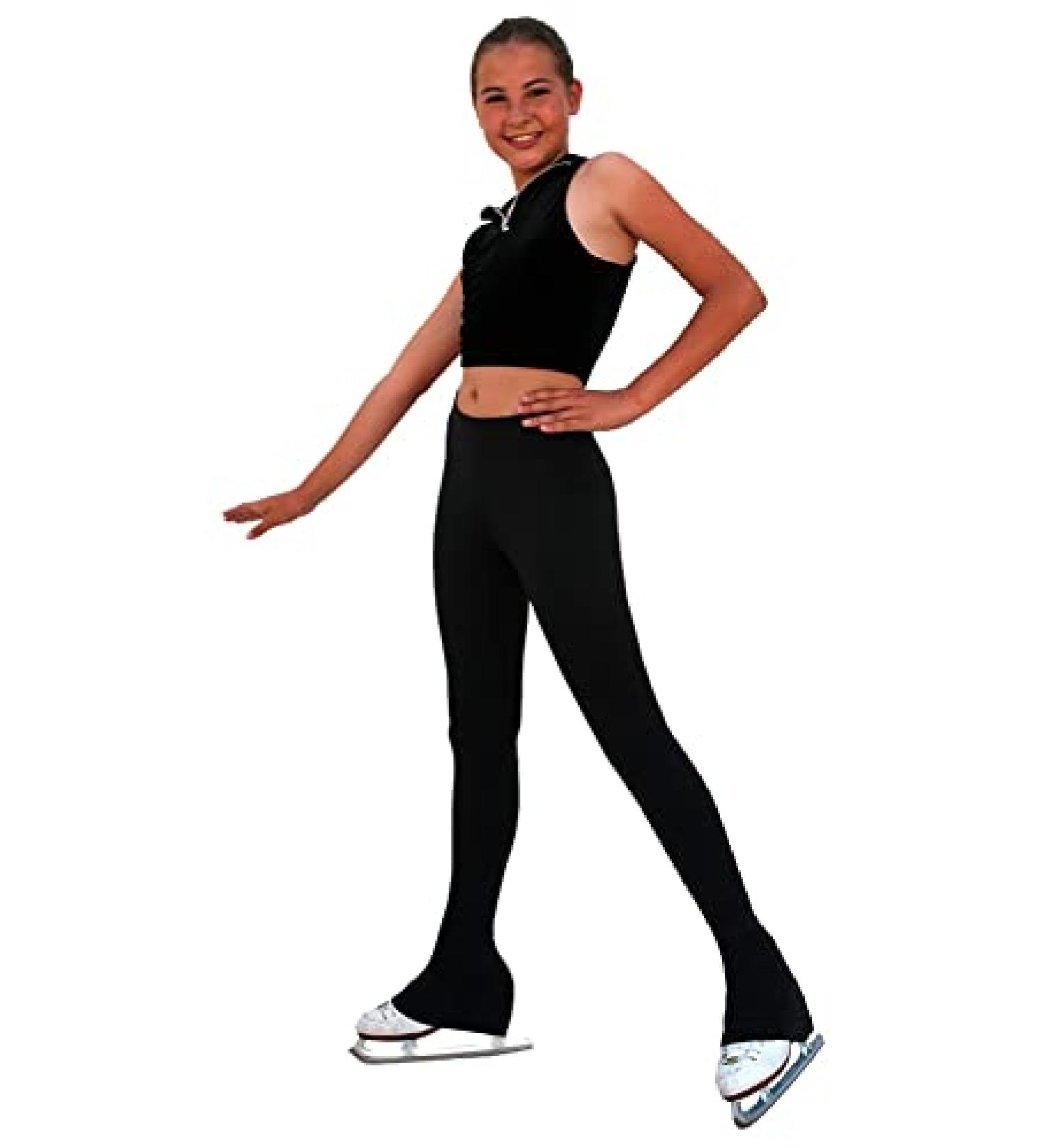 ChloeNoel Polartec P83 Black 6-8 Figure Skating Polar Fleece Pants - Buy Online on SooperMarket.com