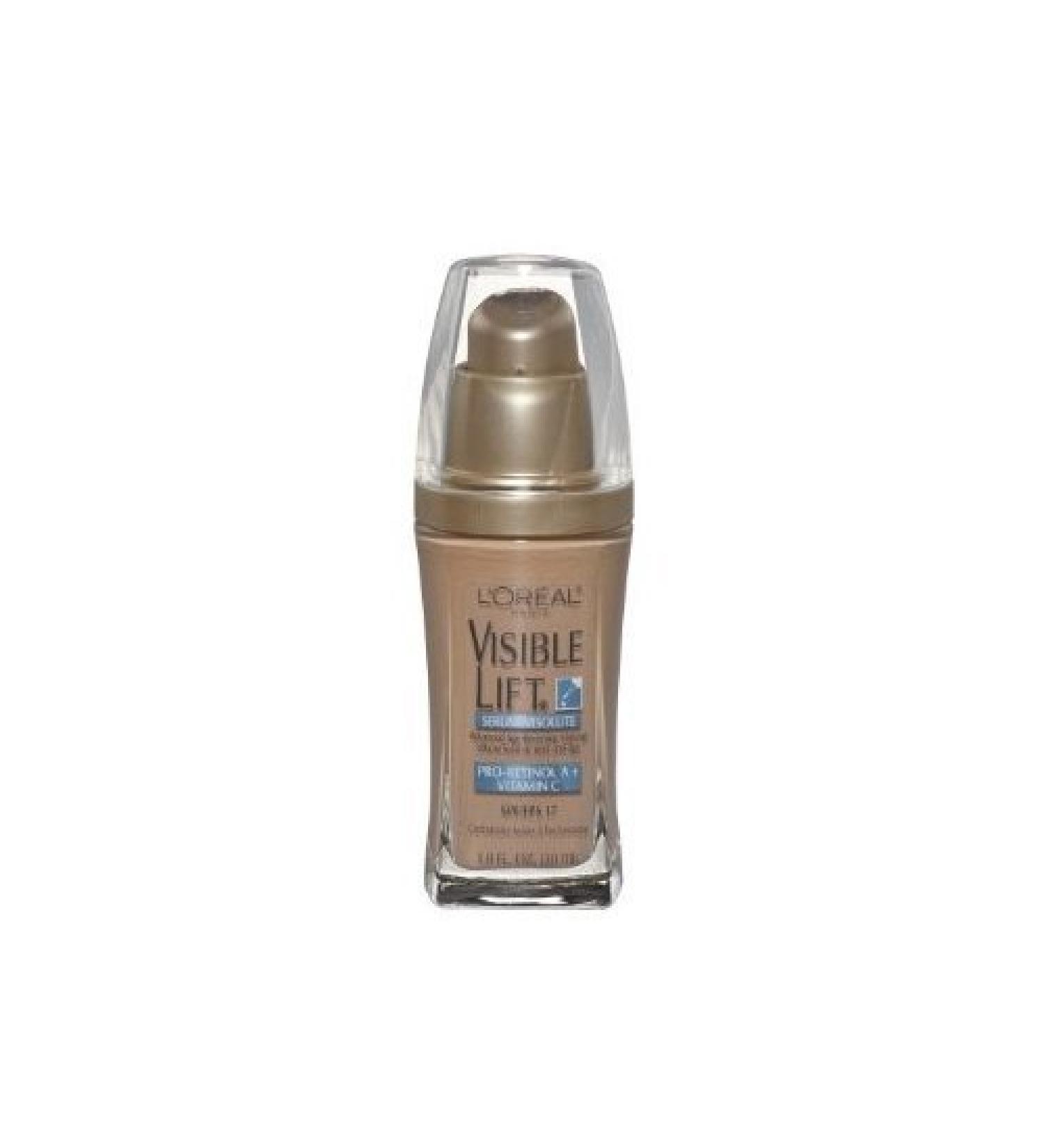 Loreal Paris Visible Lift Serum Natural Beige Absolute Age Reversing Makeup -- 2 per case.