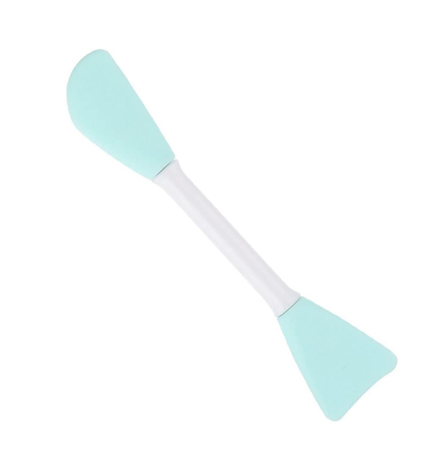 Double-Ended Silicone Face Mask Brush Face Applicator Brush For Facial Clean Brush Pore Cleaner Brush Cosmetic Beauty To Blue - Buy Online on SooperMarket.com