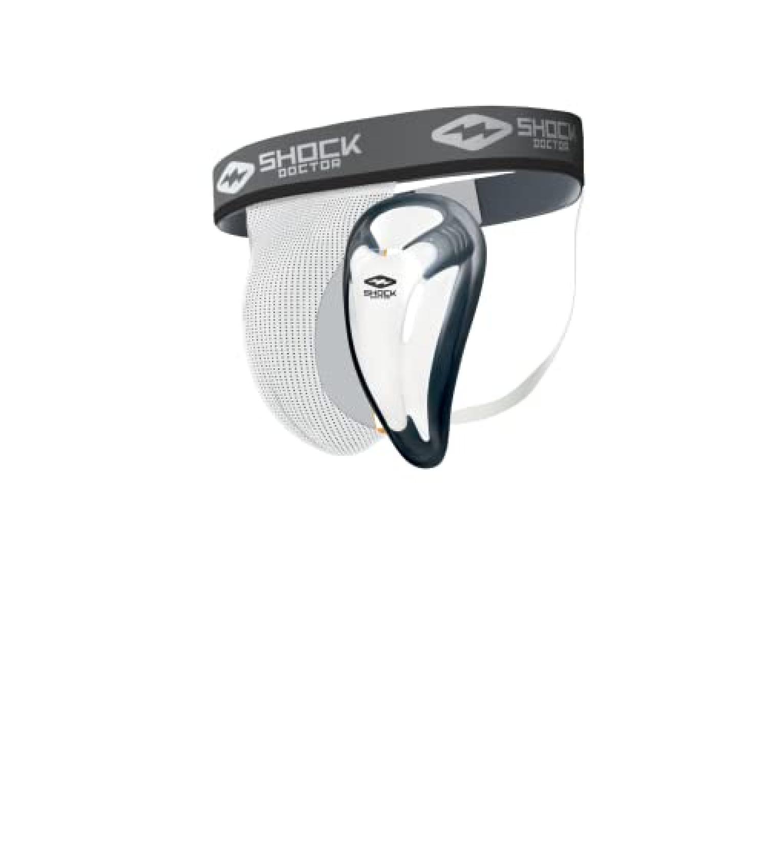 Shock Doctor Jock Strap with BioFlex Cup - Adult Medium White - Buy Online on SooperMarket.com