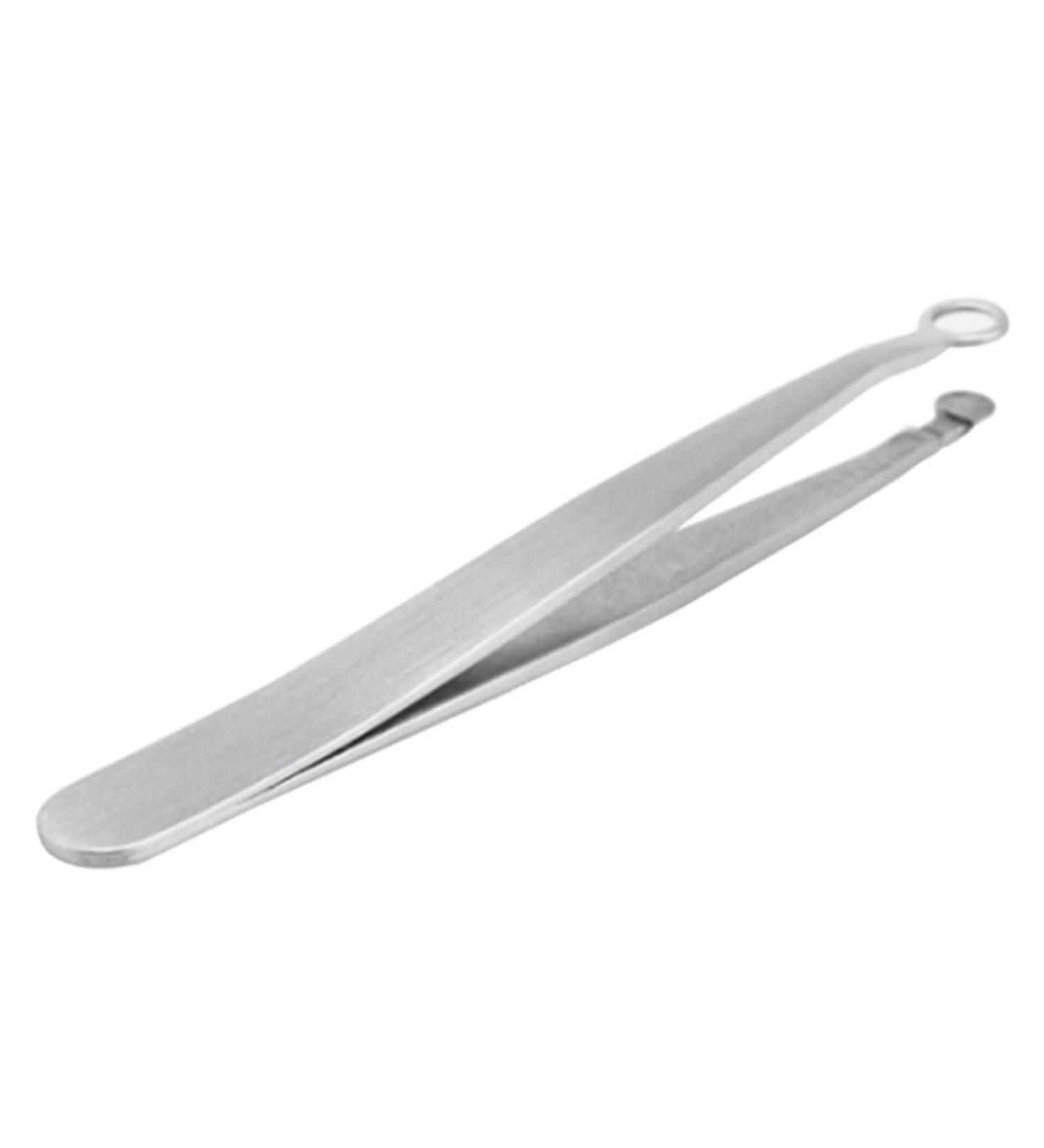 Nose Hair Tweezers Stainless Steel Tweezers Round Tip Face Hair Remover Eyelash Eyebrow Tweezers for Trimming and Grooming Facial Nasal Eyebrow Hair Ingrown Hair - Buy Online on SooperMarket.com