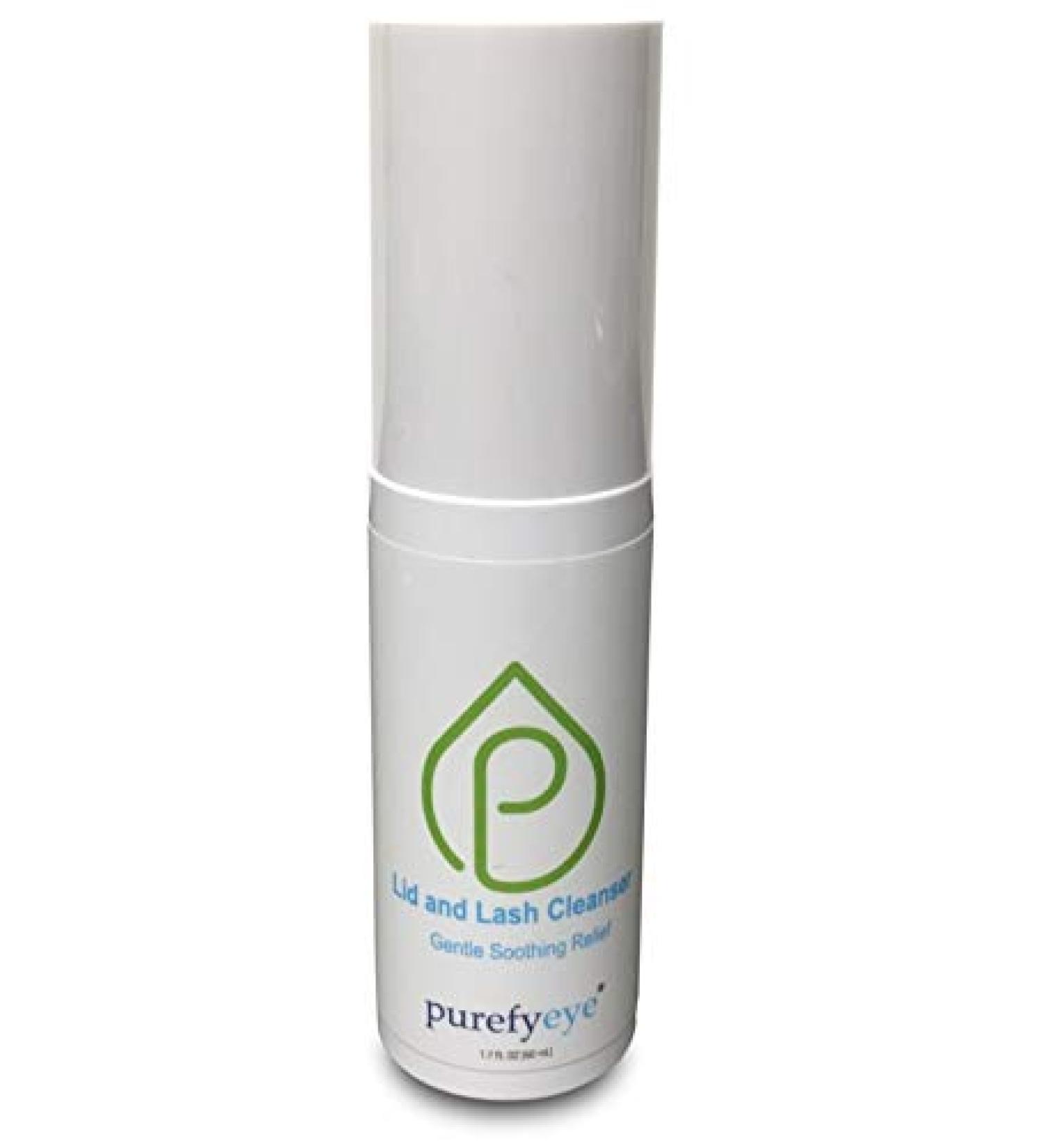 PUREFYEYE Hypochlorous Eyelid Cleanser - 1.7oz | Dry Eye Relief Skin Irritations Rosacea & Pink Eye Care | Gentle Non-Irritating & Hypoallergenic - Buy Online on SooperMarket.com