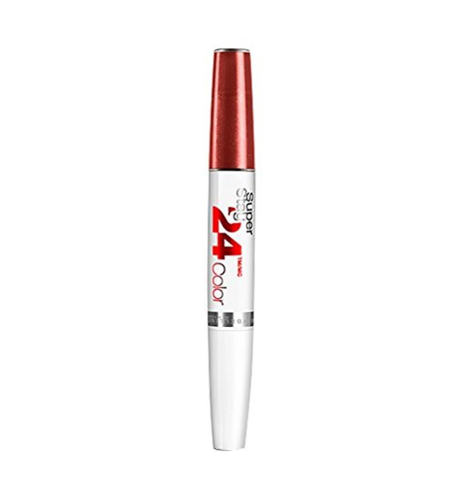 Maybelline Superstay 24-Hour 2-Step Lipcolor in So Sienna 125 - Buy Online on SooperMarket.com