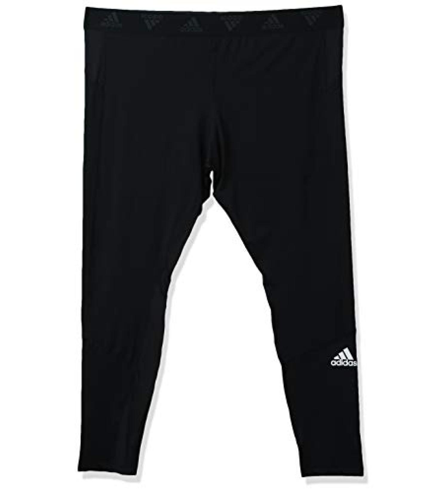 adidas Men's Techfit Long Tights - Large, Black | Performance Compression Wear - Buy Online on SooperMarket.com