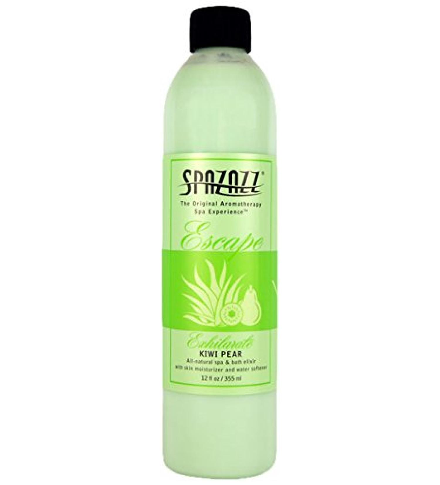 Spazazz SPZ-123 Escape Aromatherapy Elixir Bottle  12-Ounce  Kiwi Pear
