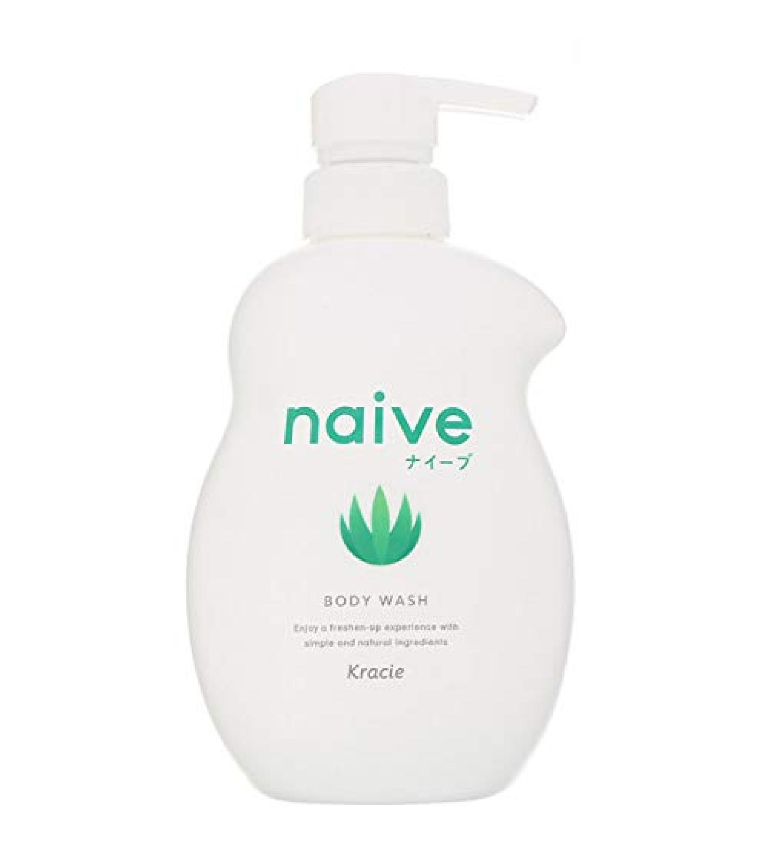 Kracie Naive Body Wash Aloe 17.9 fl oz (530 ml)