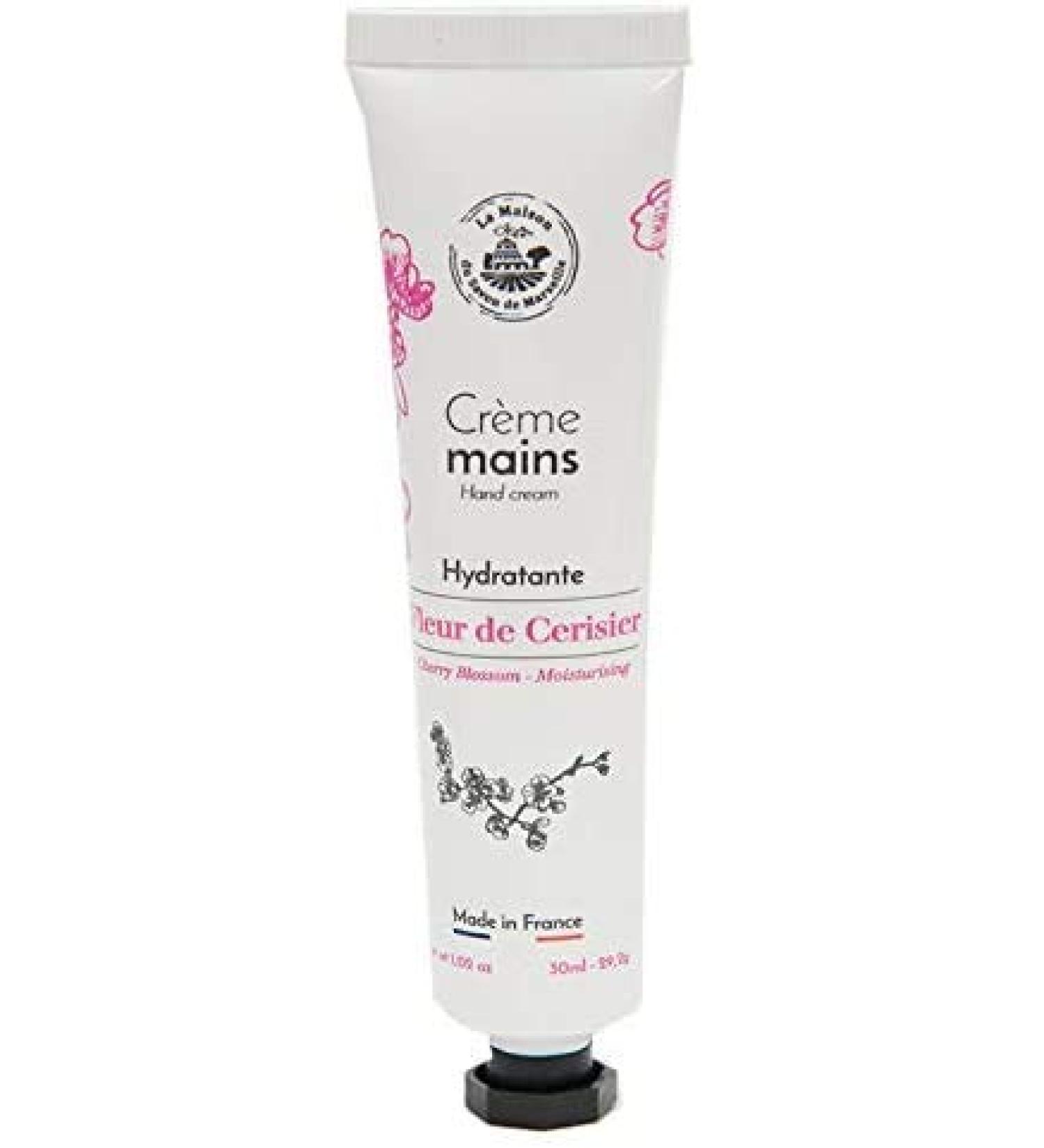 La Maison du Savon de Marseille - Hand cream with cherry blossom (Fleur de Cerisier) 30 ml