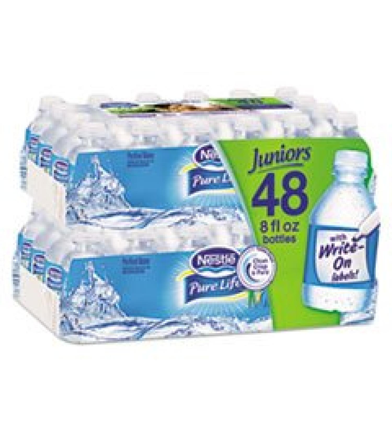 Nestle Pure Life 8 Oz. Purified Water, 48 Per Carton 8 Fl Oz (Pack of 48)