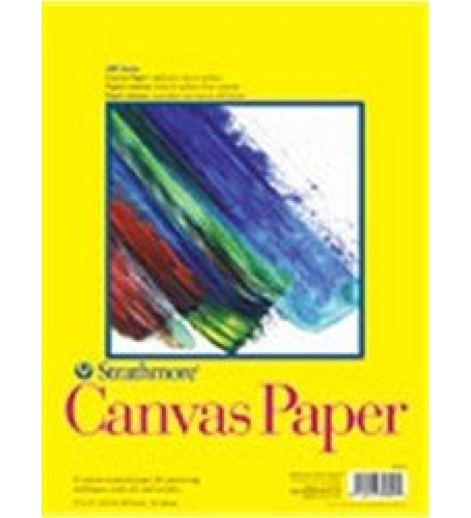 Strathmore 310-12 310 Canvas Paper Pads  12 X 16 in.
