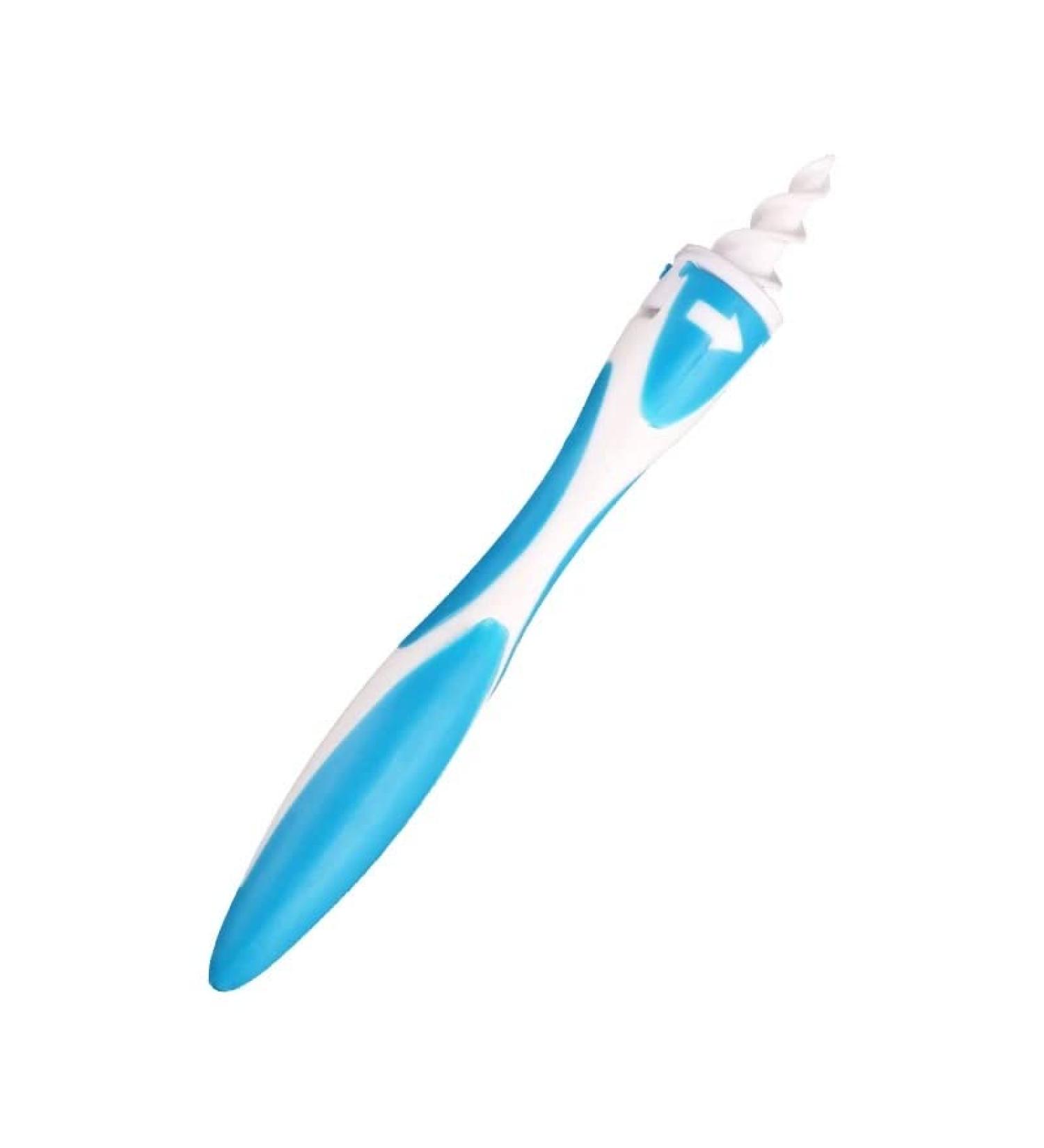 Reusable Spiral Earwax Remover Tool with 16 Soft Replacement Heads - Safe for Adults and Children - Buy Online on SooperMarket.com