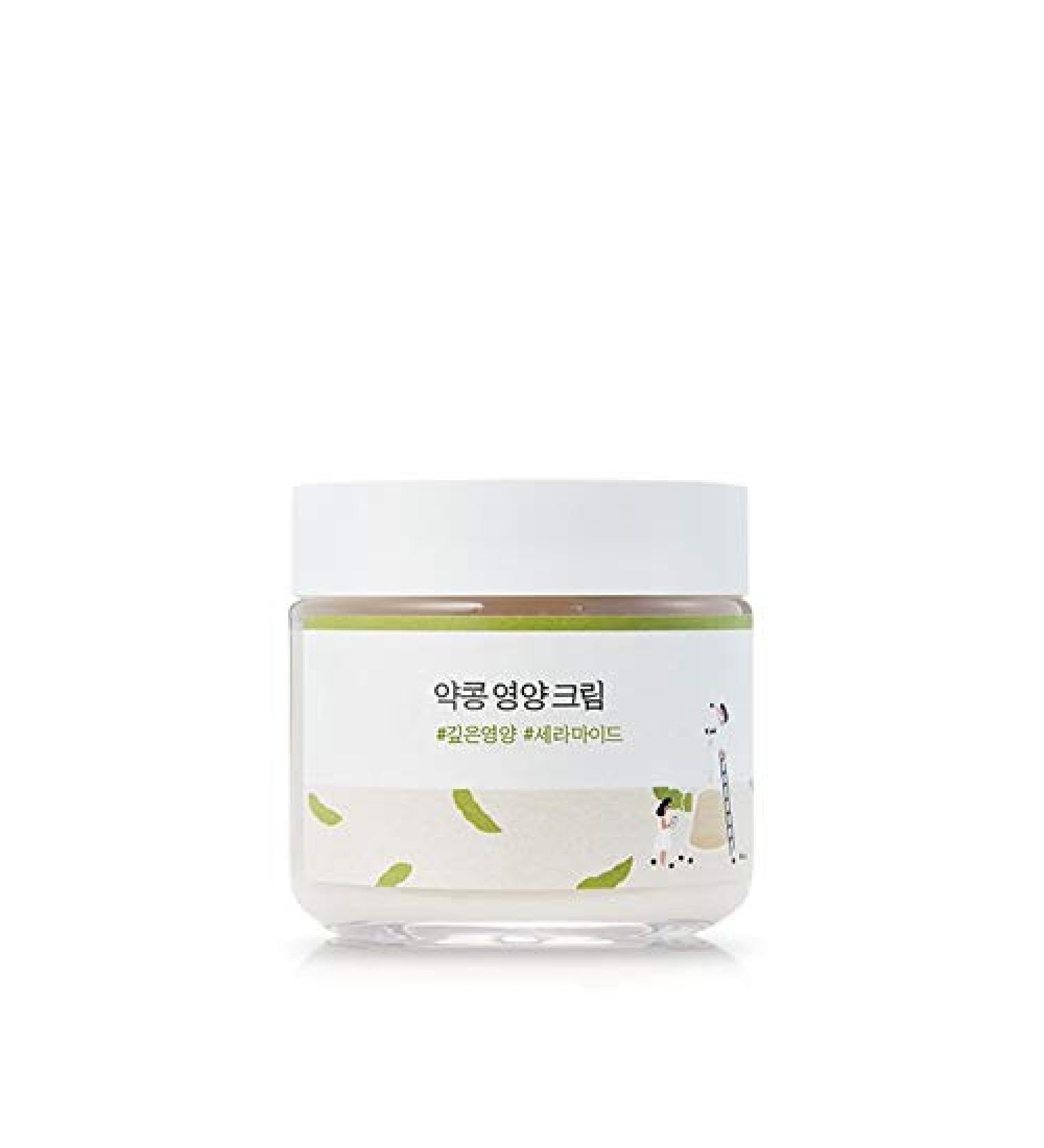 ROUND LAB Soybean Nourishing Cream 80ml - Hydrating and Nourishing Skincare Solution - Buy Online on SooperMarket.com