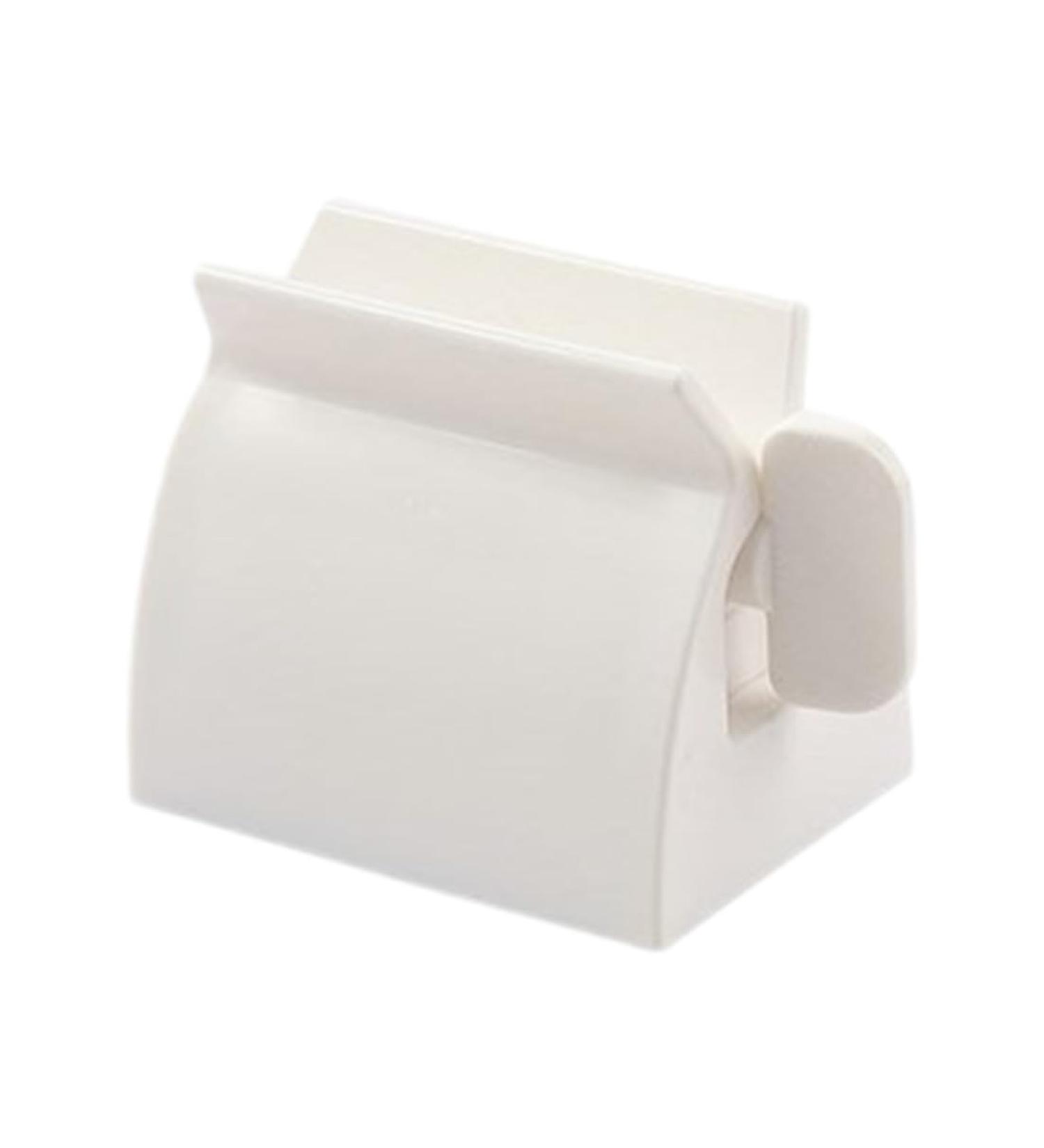 1PC Toothpaste Squeezer Rolling Tube Toothpaste Squeeze Dispenser Toothpaste Seat Holder Stand White - Buy Online on SooperMarket.com
