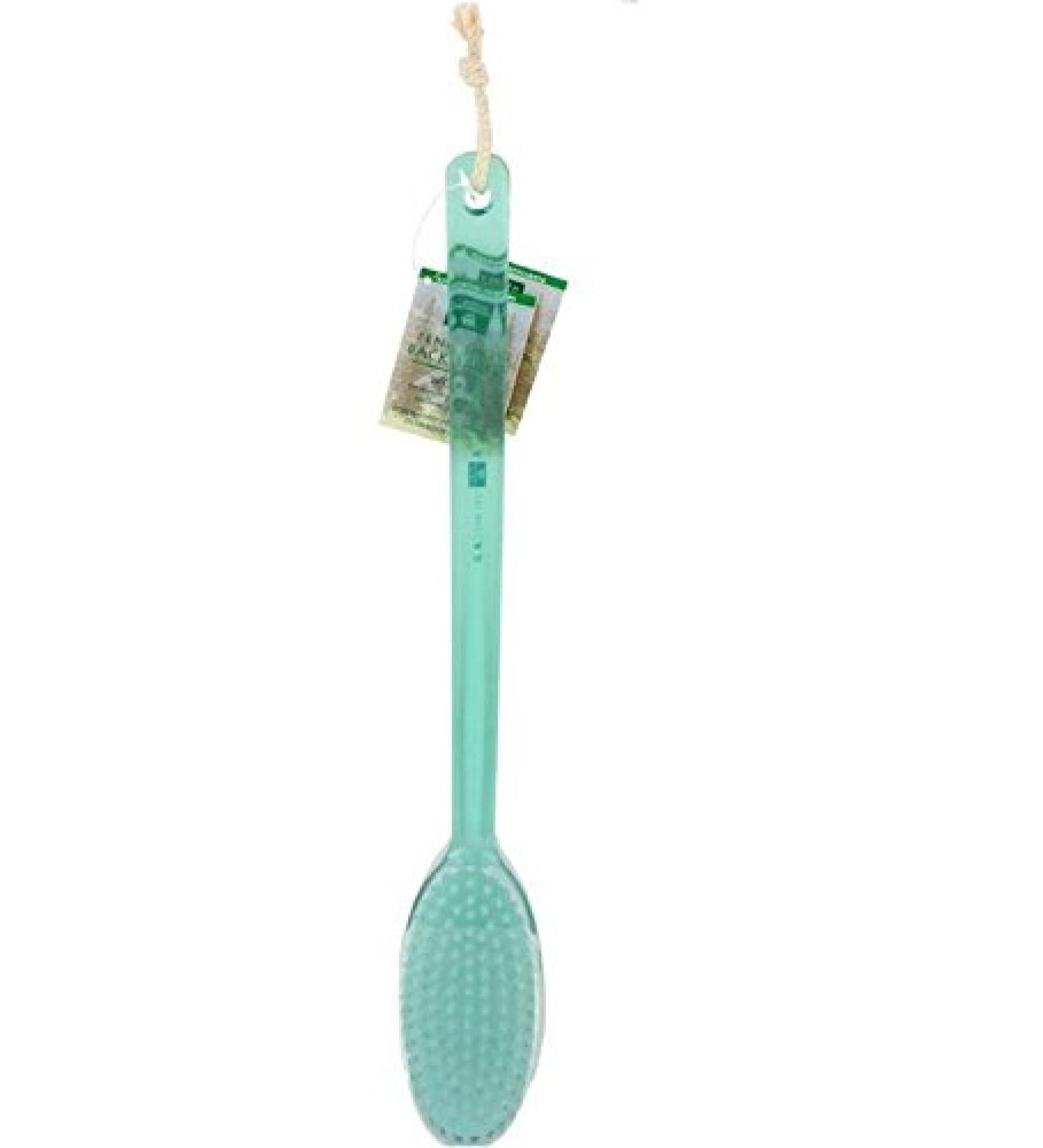 Earth Therapeutics Feng Shui Back Brush - Green 1