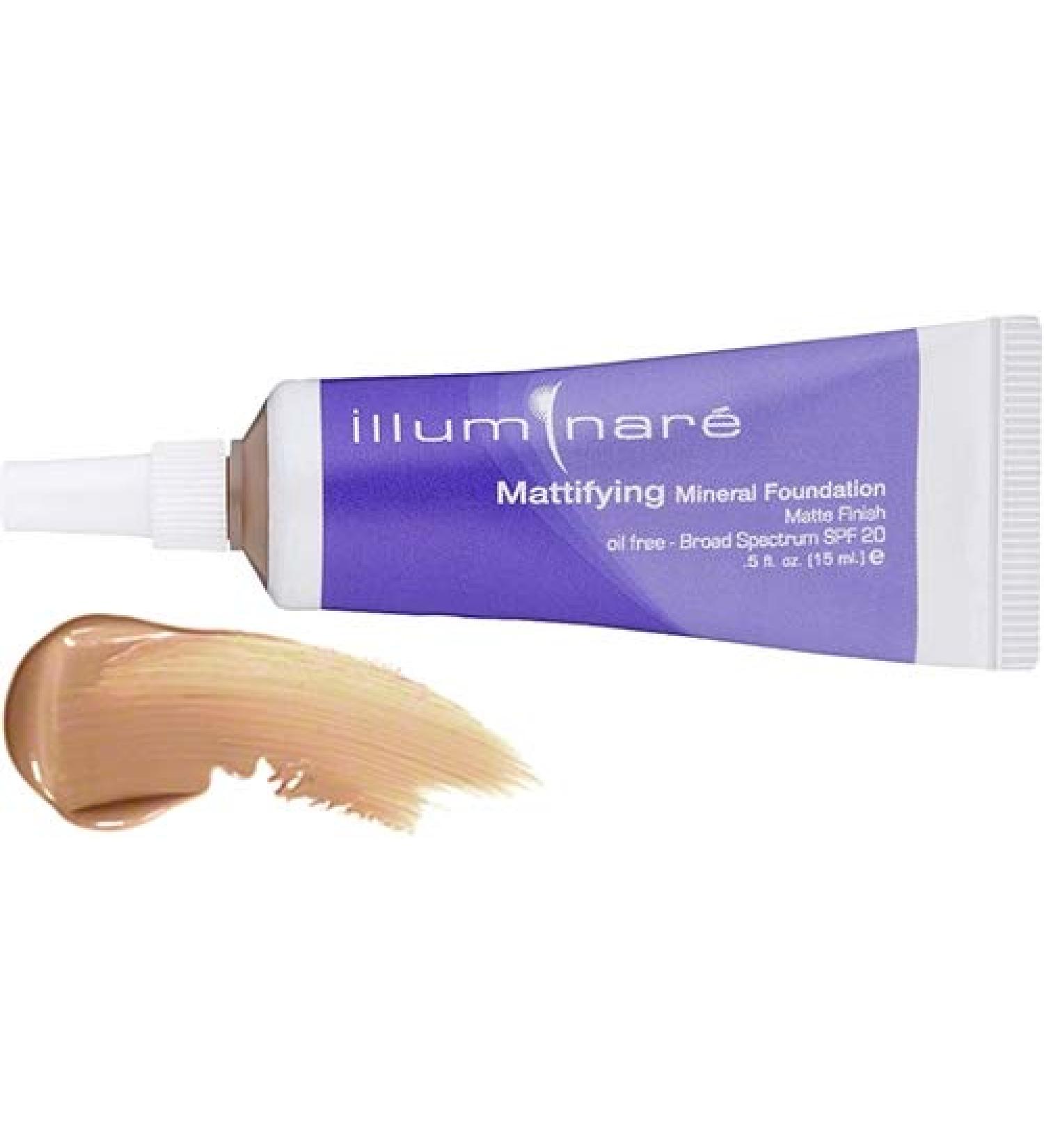 Illuminar Mattifying Mineral Foundation - Florentine Fair | Long-lasting Coverage - Buy Online on SooperMarket.com