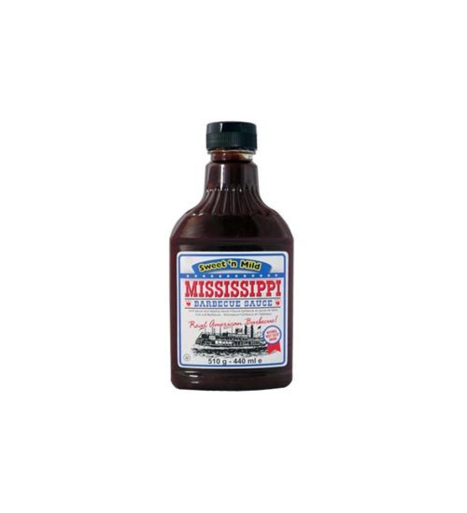 3 PACK - Sweet N Mild Mississippi BBQ Sauce - Exclusive to TONGMASTER - 510g