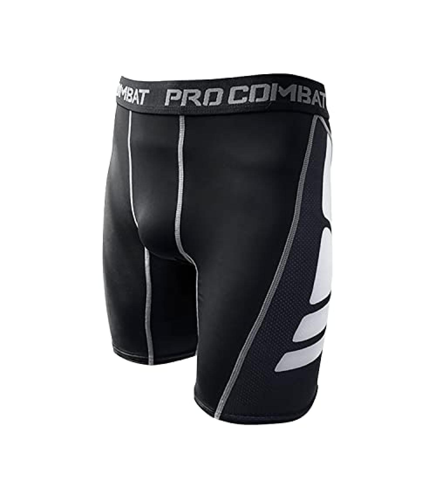 Pamyvia Men's Compression Shorts 3 Pack - Black, XL - Ideal for Workouts, Training, Gym - Compression Underwear for Maximum Performance - Buy Online on SooperMarket.com