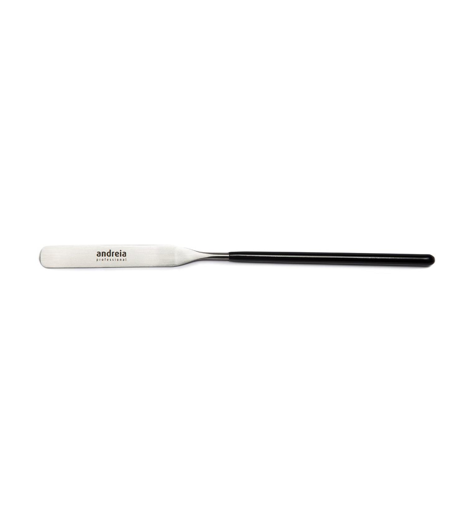 Andreia Professional Metal Spatula Cosmetic - Stainless Steel Spatula for Nail Art to Mix Different Gel Colours Lipsticks Foundation Eye Shadow Concealer - Best for Mixing