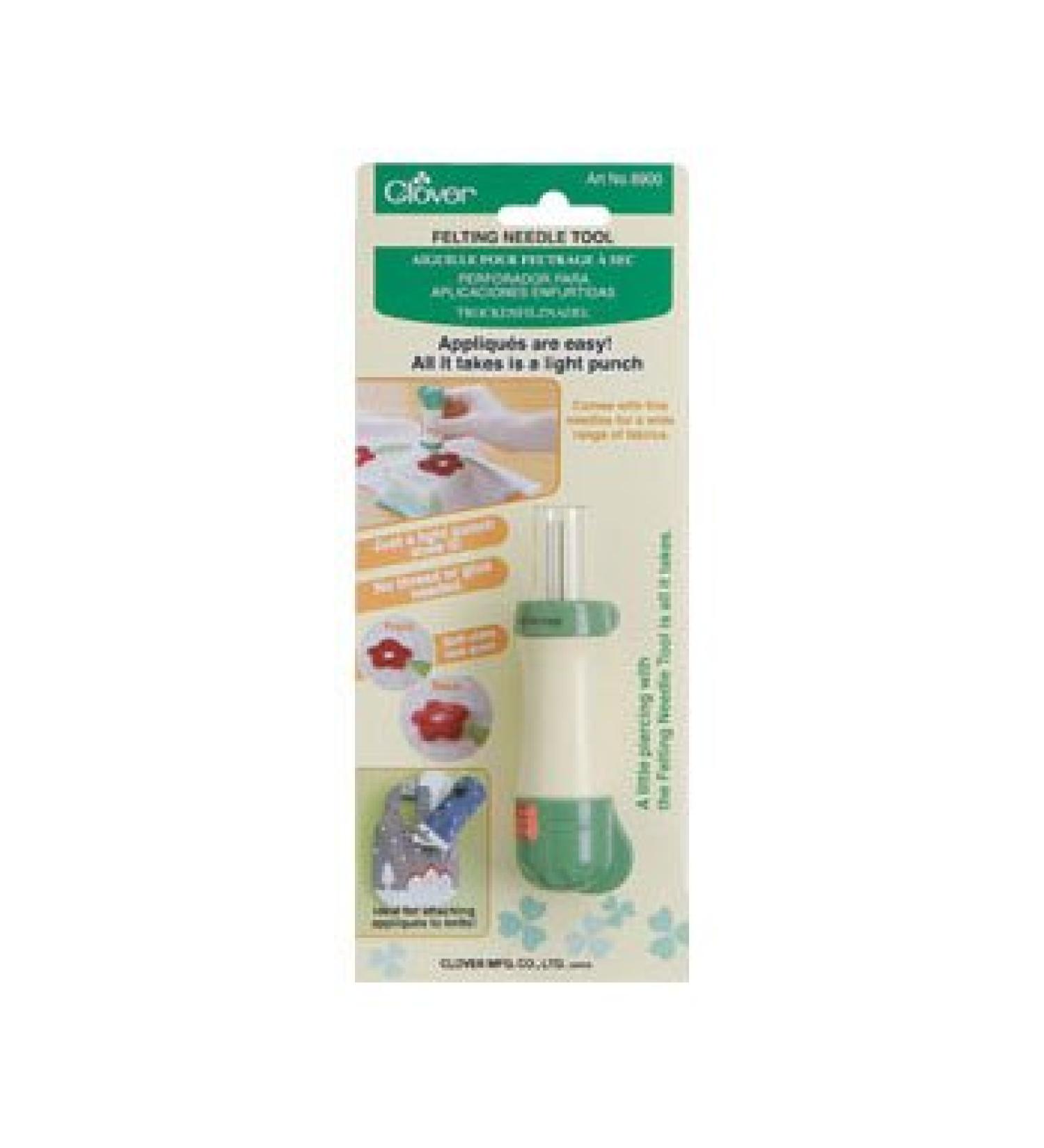 Clover Felting Needle Tool for Wool Applique
