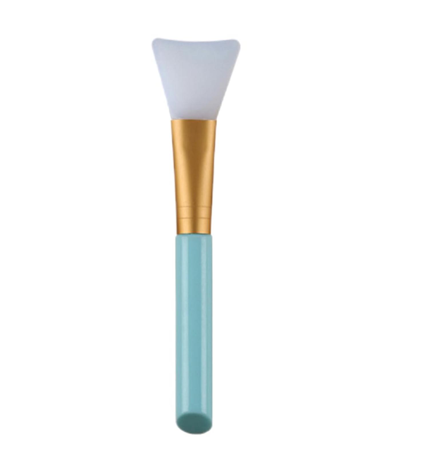 Facial Mask Brush Silicone Facial Mask Brush Hairless Face Makeup Applicator Mud Mask Brush DIY Mask Cosmetic Brush Blue - Buy Online on SooperMarket.com