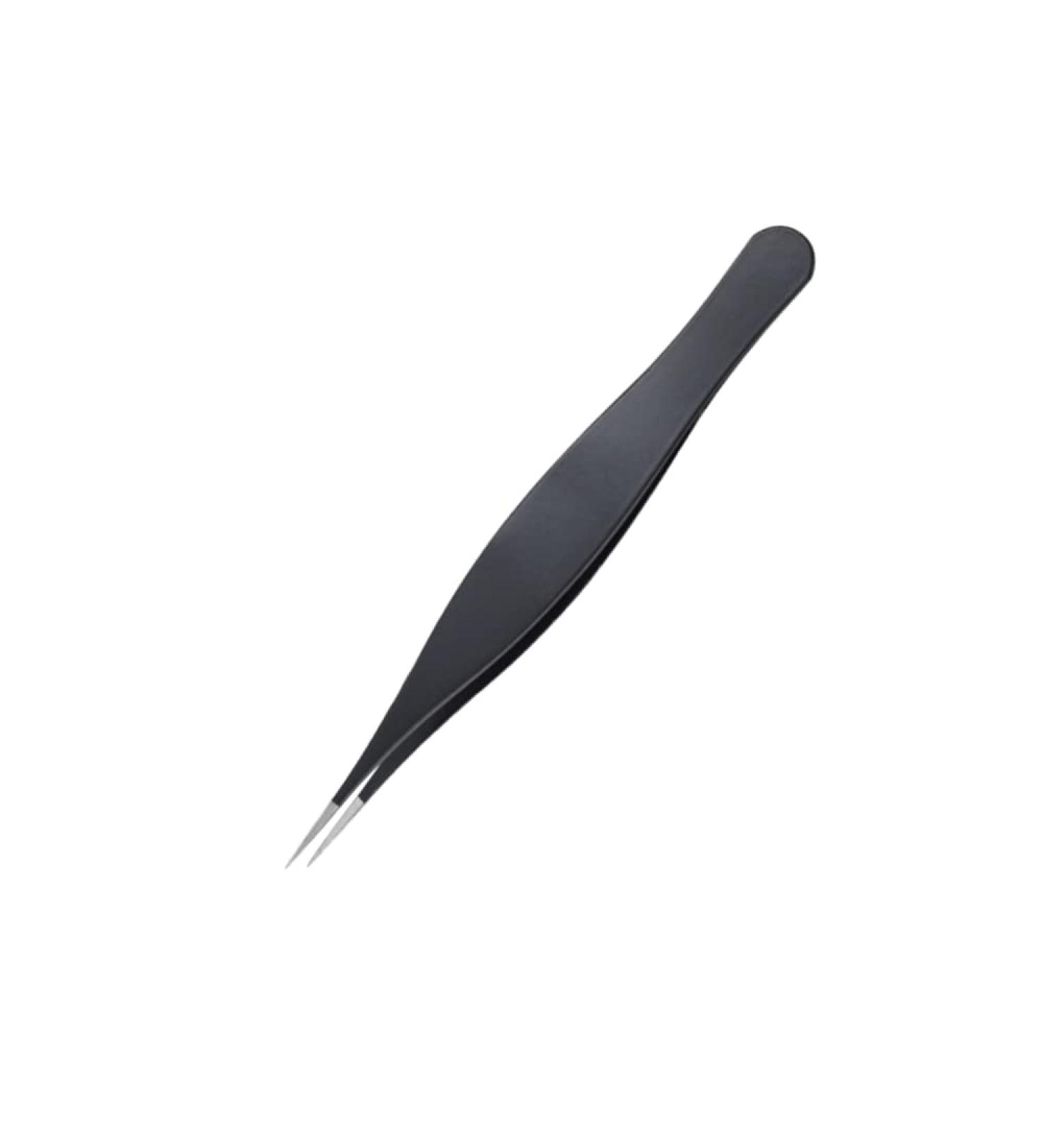 Stainless Steel Pointed Tweezers for Ingrown Hair & Eyebrow Removal - Multifunctional Tool for Facial Hair Removal - Buy Online on SooperMarket.com