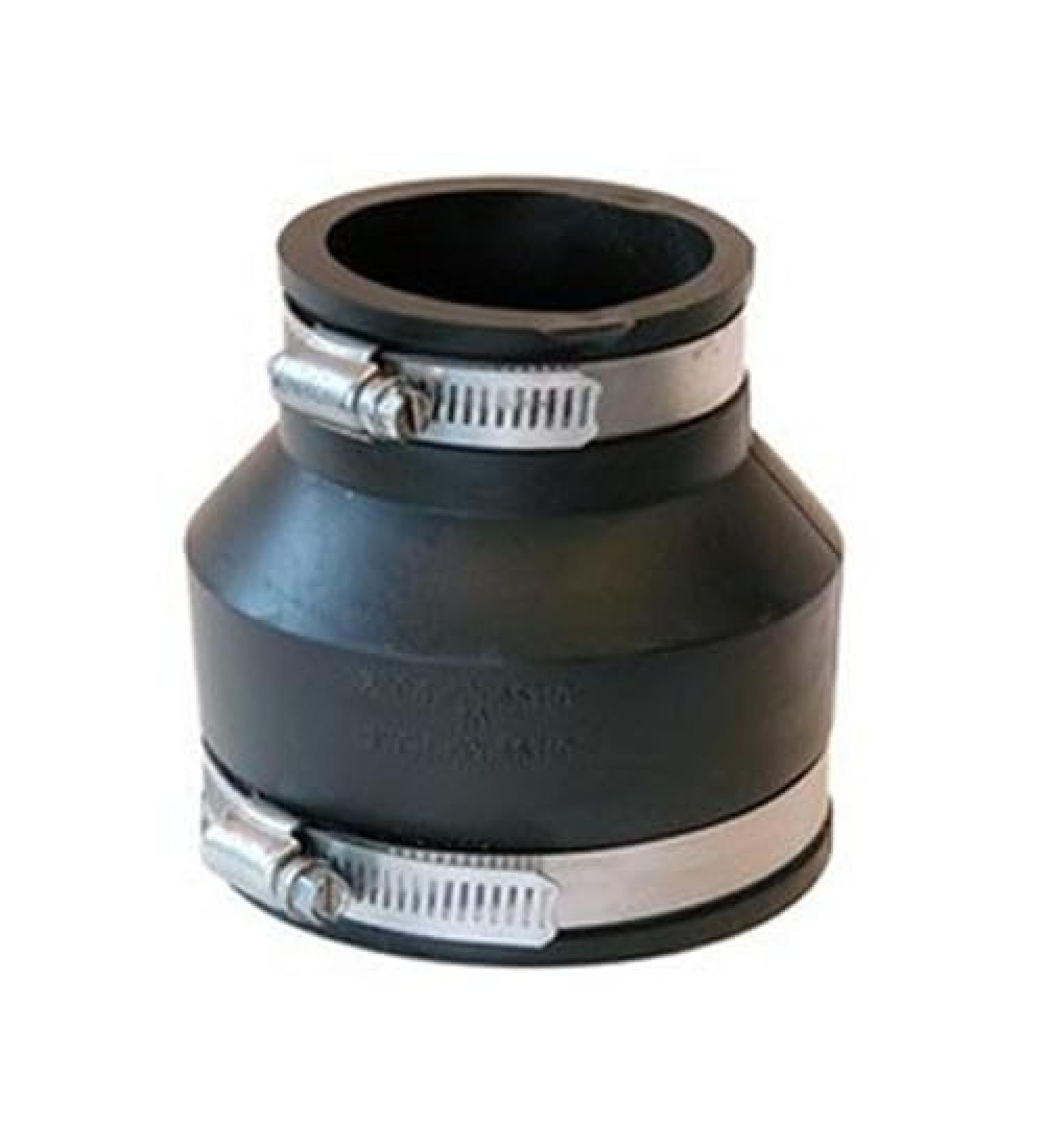 Swell UK Rubber Reducer | Pond Pipe Reducer Fitting (4-1.5 inch)