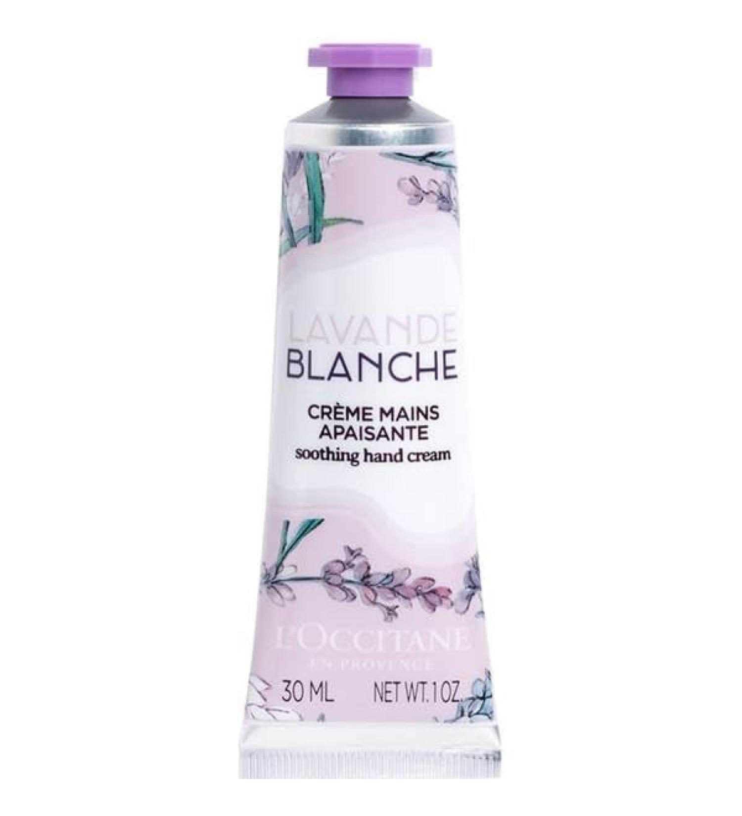 OCCITANE L'OCCITANE Hand Cream with White Lavender 1 ml (Pack of 1)