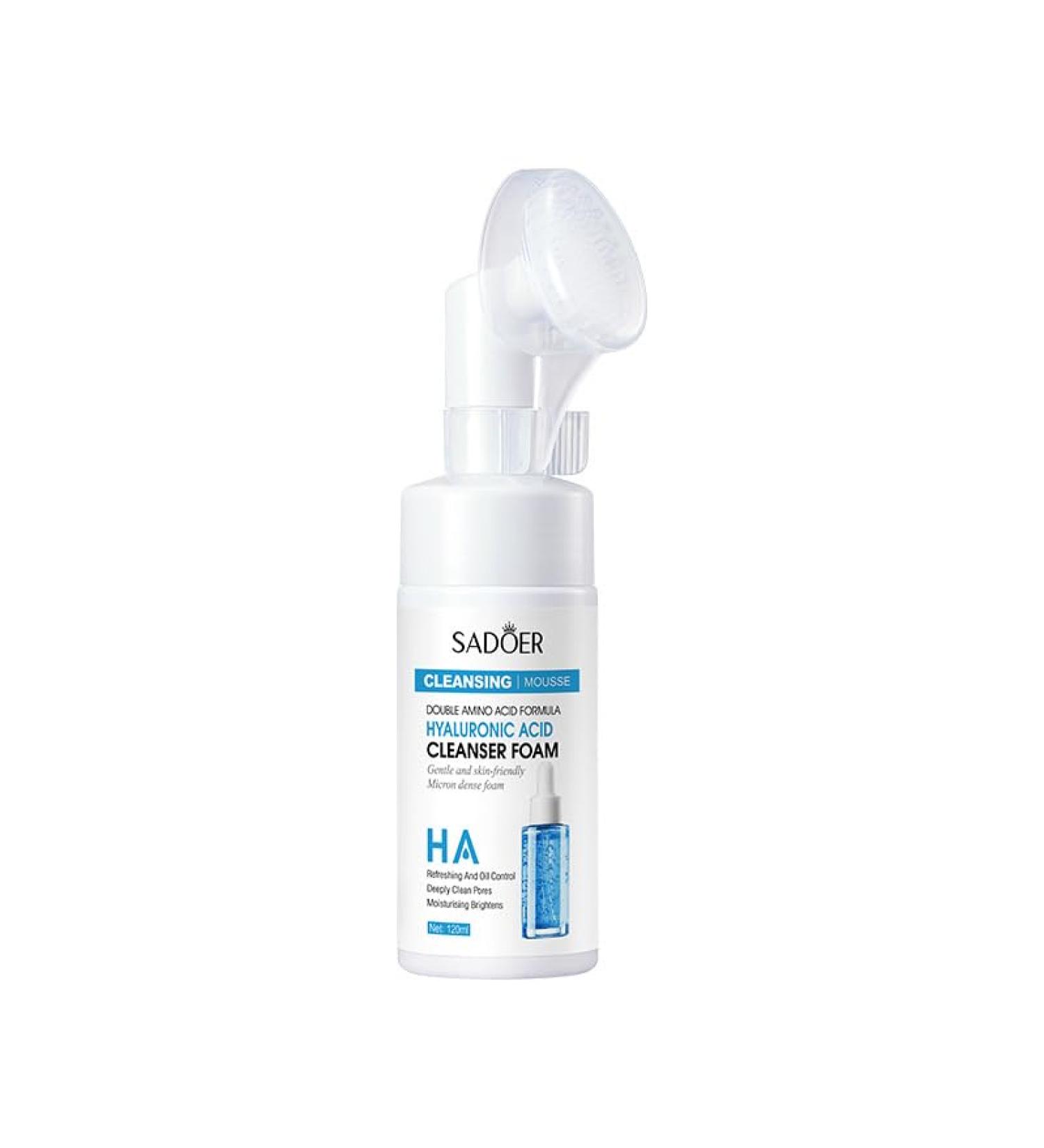 Facial Foaming Facial Cleanser Long-Lasting Oil Control Aloe Facial Cleanser