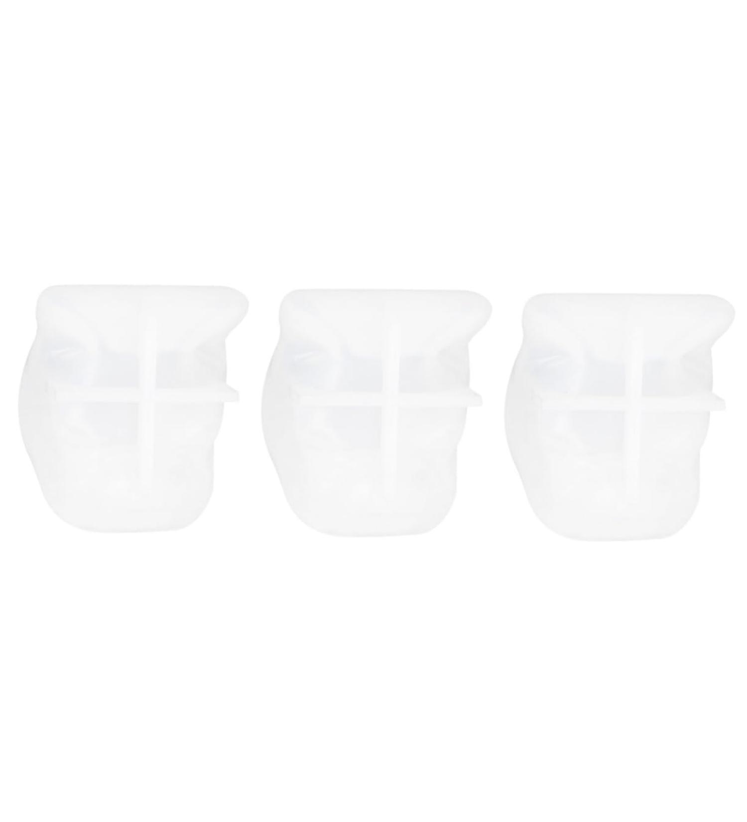 STOBOK 3pcs Silicone Casting Mold Resin DIY Silicone Mold Snowflake Silicone Epoxy Mold Tool Modeling White - Buy Online on SooperMarket.com