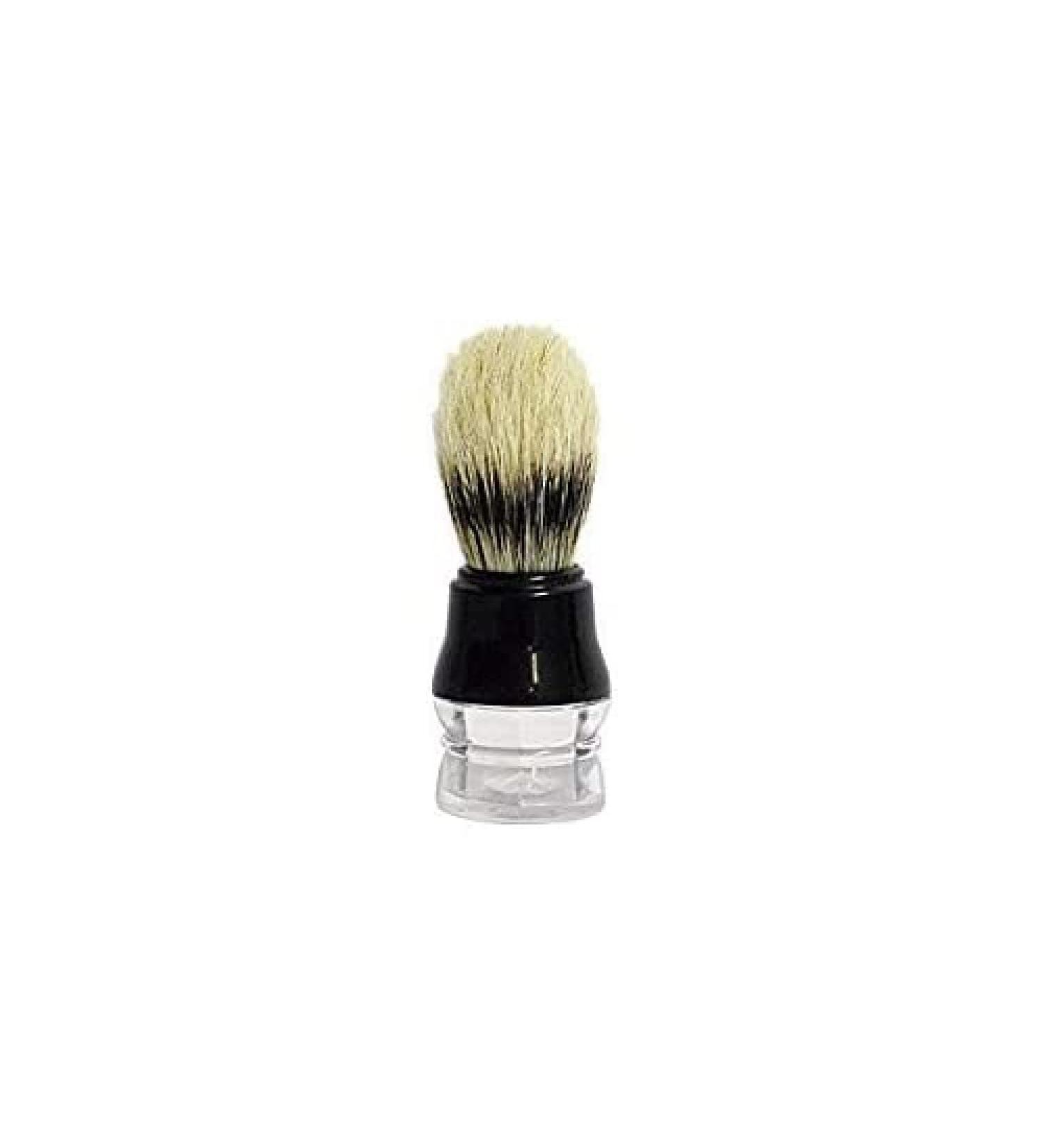 Titania Germany Shaving Brush - Long Bristles - Acrylic Handle - Easy Use & Clean Cream Applicator - For Personal & Professional Use