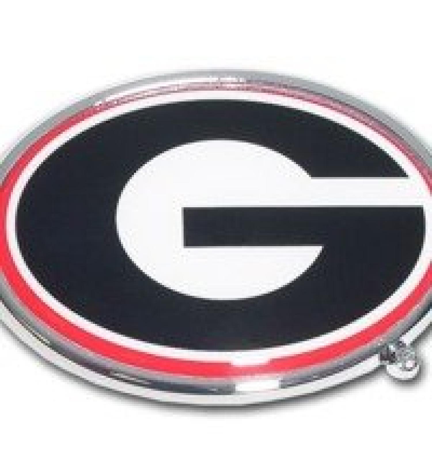 Elektroplate University of Georgia (G with Color) Emblem