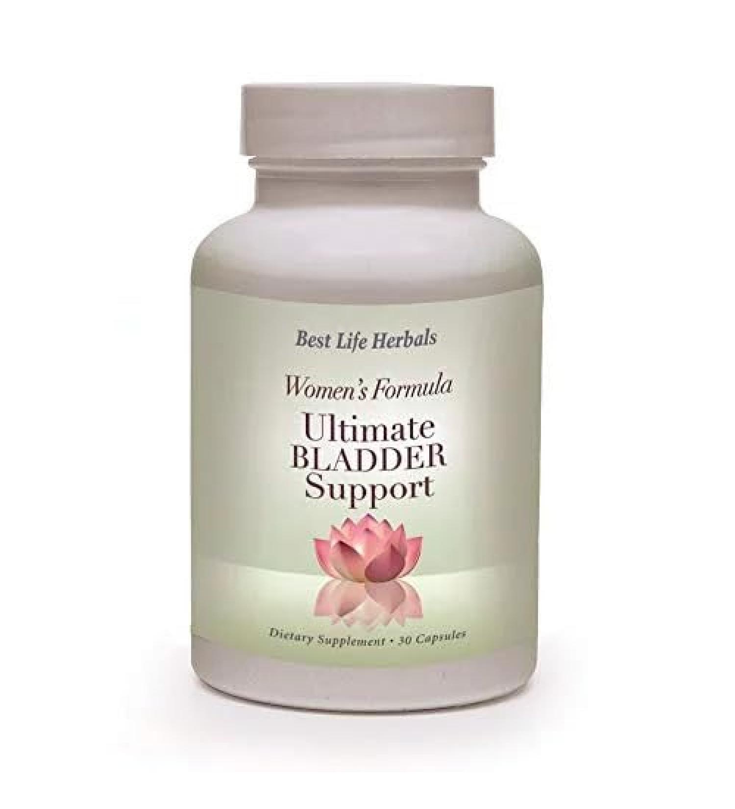 LLK Women s Formula Ultimate Bladder Support Supplement for Incontinence 30 Capsules Restore Your Freedom and Confidence - 1 Bottle