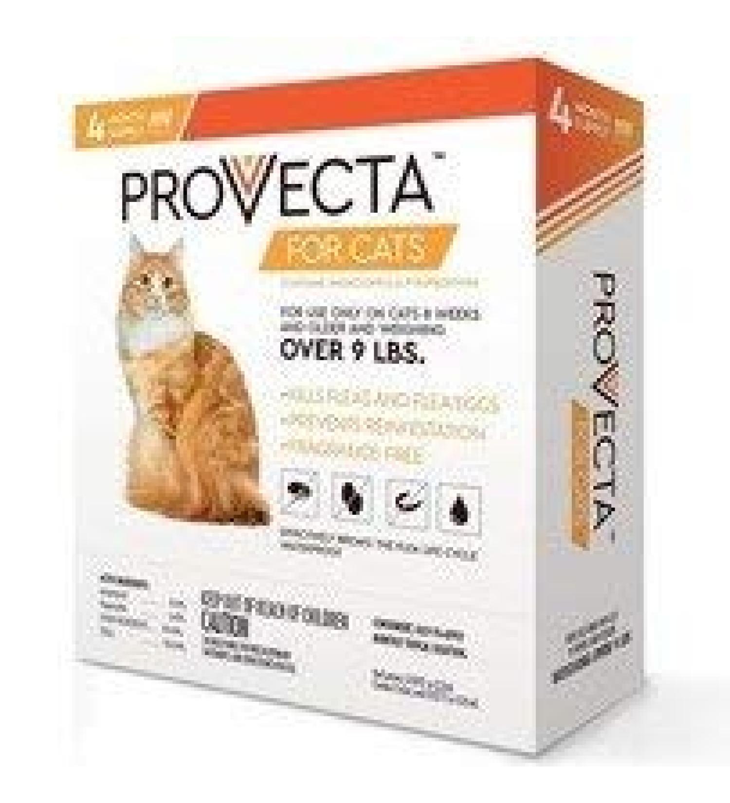 Provecta Advanced for Cats Over 9 Lbs. (4 dose), Orange