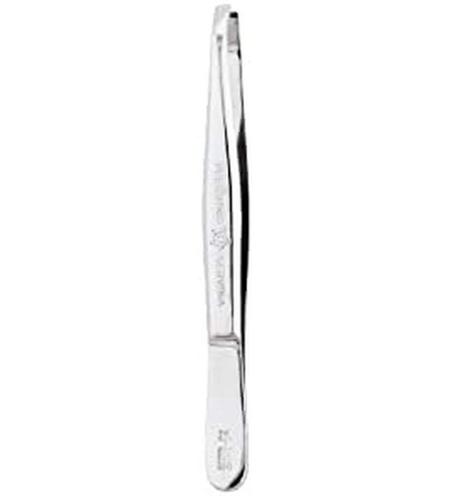Pfeilring Germany professional Eyebrow Tweezers  Notched Tips  Nickel Plated