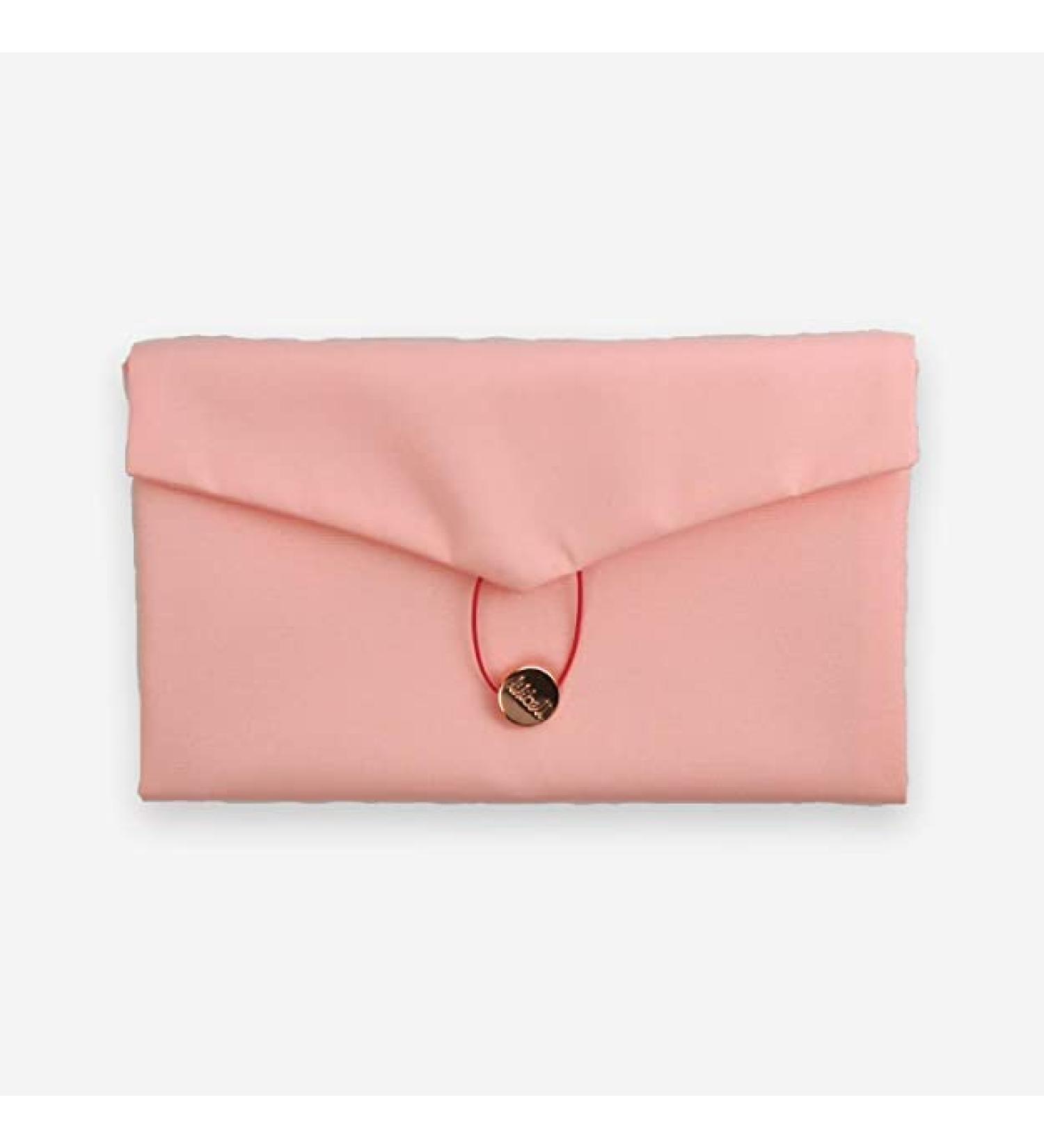 Lilibell Daily Daisy Diaper Bag & Changing Clutch - Blossom Pink | Stylish & Functional Diaper Bag for On-the-Go Parents - Buy Online on SooperMarket.com