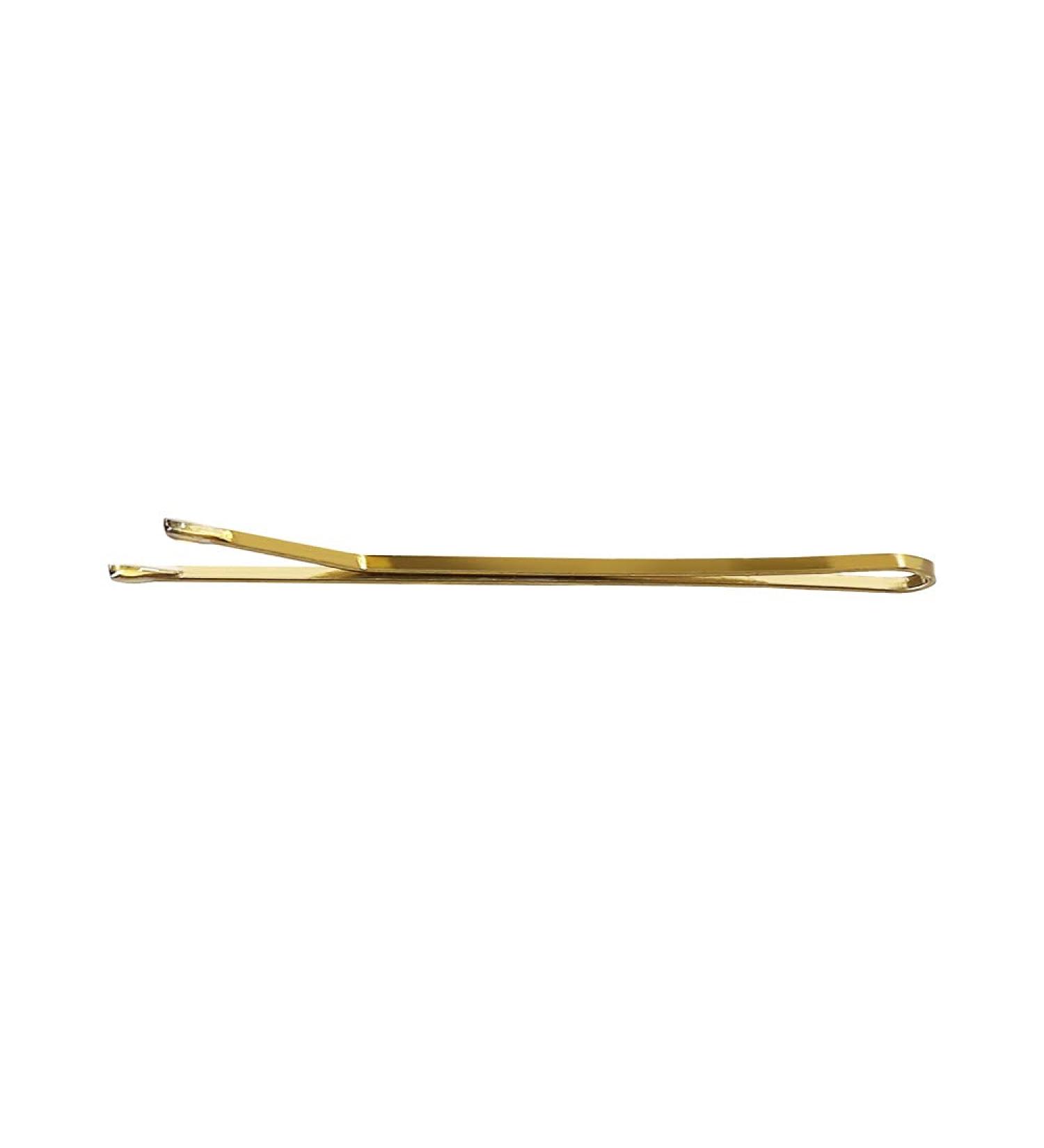 T4B LUSSONI 250 Pieces Hair Grips Hairpins - Smooth 6 cm Golden Hair Clips for Perfect Styling - Buy Online on SooperMarket.com