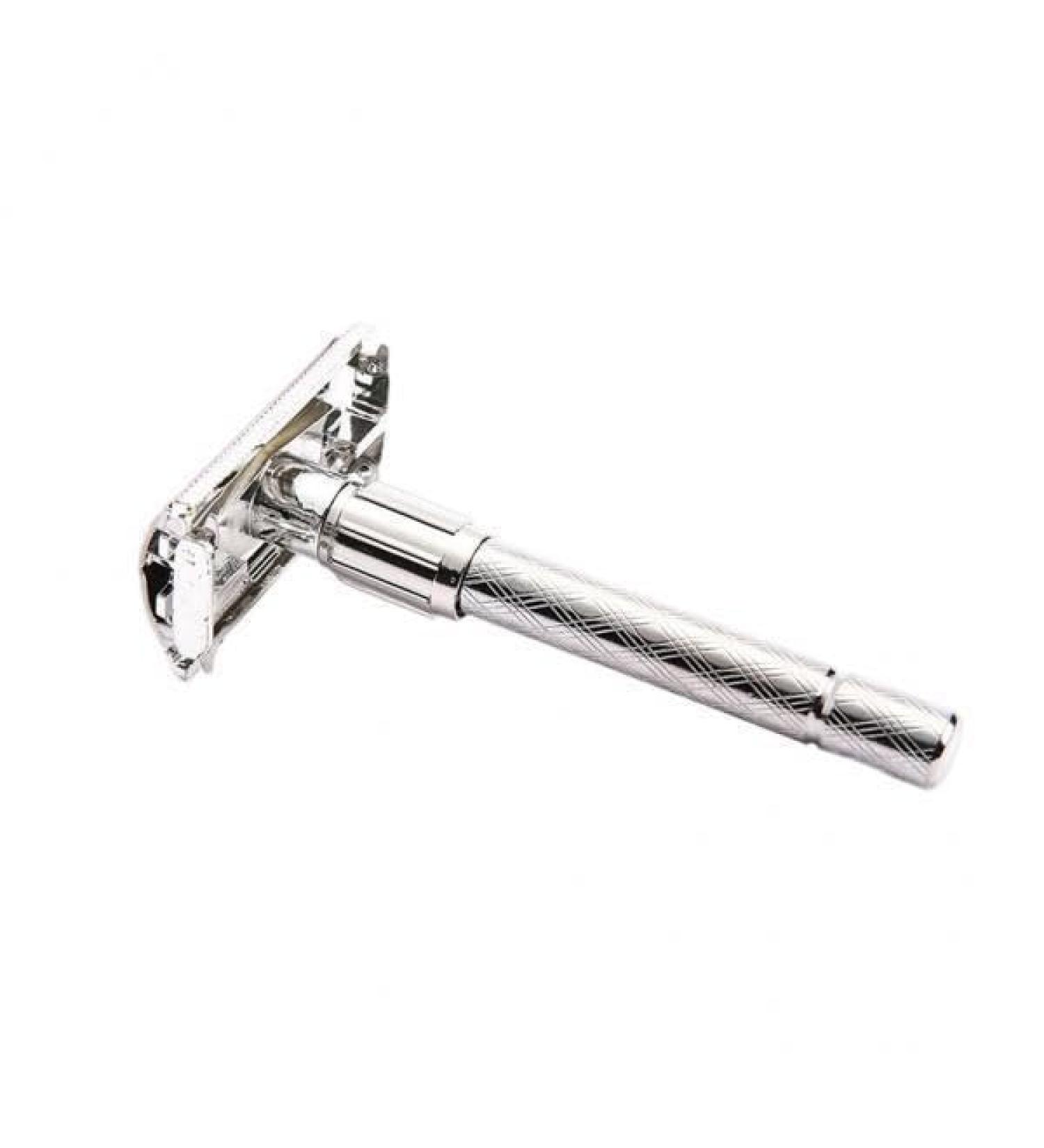 Predolo 5x Double Edge Razor - Perfect for Home Use & Travel | Premium Shaving Experience - Buy Online on SooperMarket.com