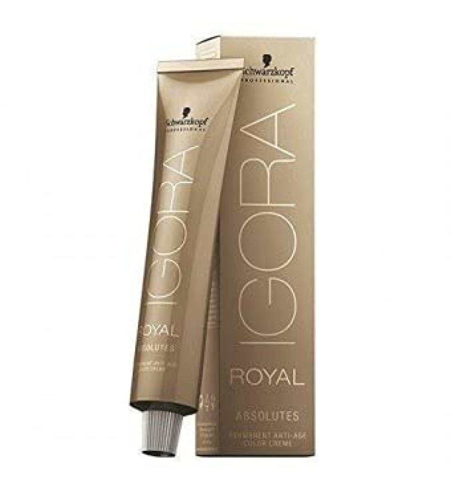 Schwarzkopf Igora royal absolutes 4 60 medium brown chocolate natural 60 ml Brown 60 Milliliters