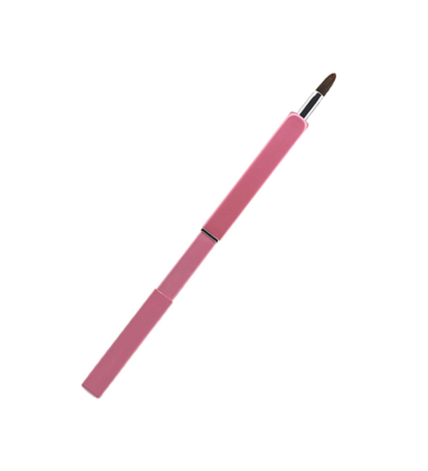 minkissy Makeup Tool Kit Lip Gloss Lipstick Brush Makeup Lip Brush Makeup Brush Tool Cosmetics Lip Brush Lipstick Applicator Lip Brush Applicator Portable Travel Lipstick Stick 9.3*1cm Pink - Buy Online on SooperMarket.com