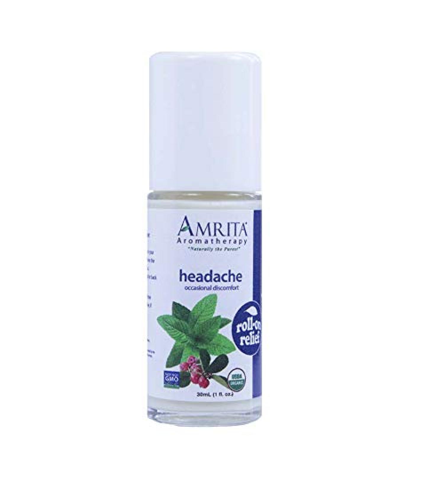 Amrita Aromatherapy Headache Reliever Roll-On 1 fl oz - Buy Online on SooperMarket.com