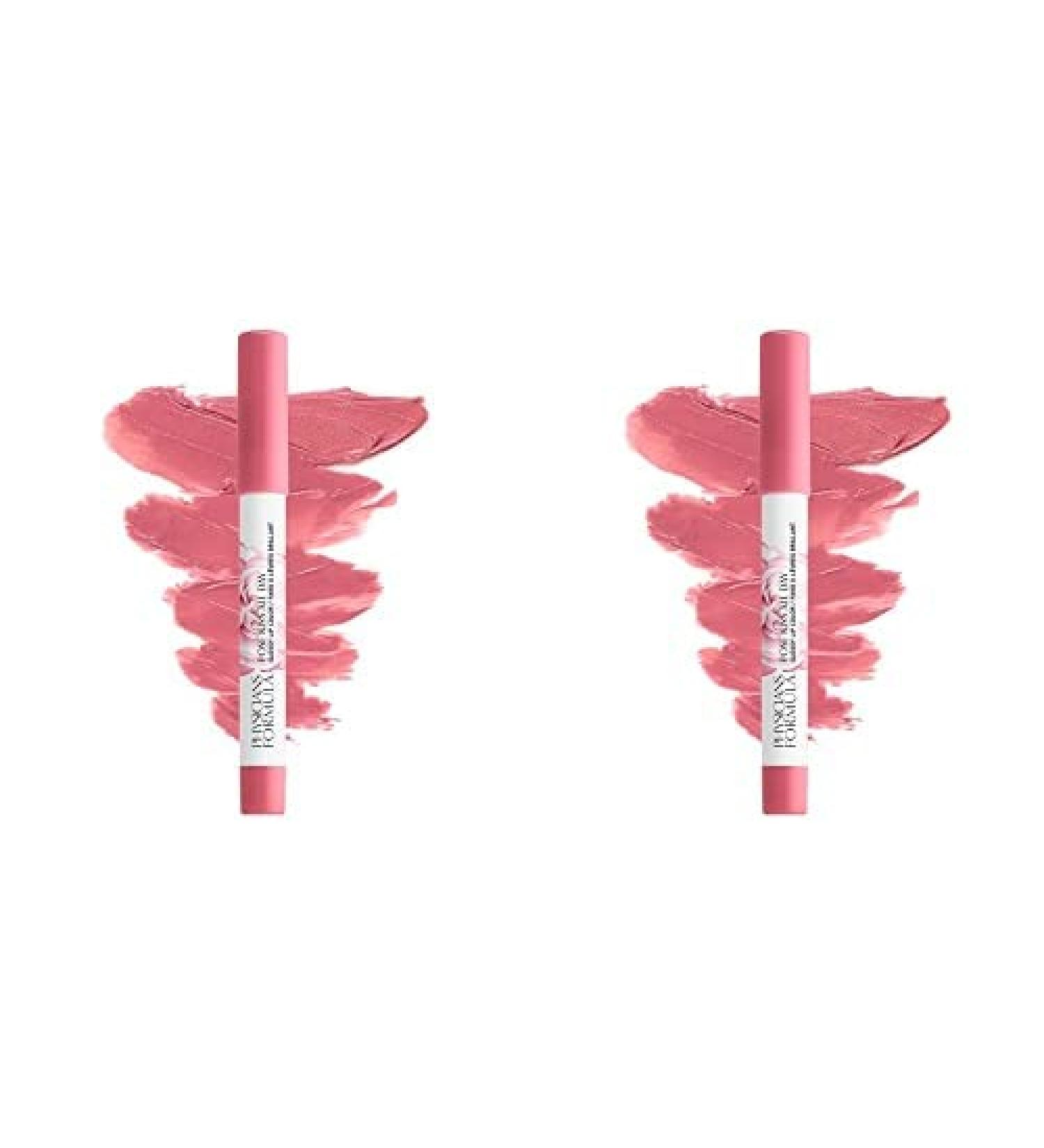 Physicians Formula Ros Kiss All Day Glossy Lipstick in Pink Blind Date - Pack of 2 - Buy Online on SooperMarket.com