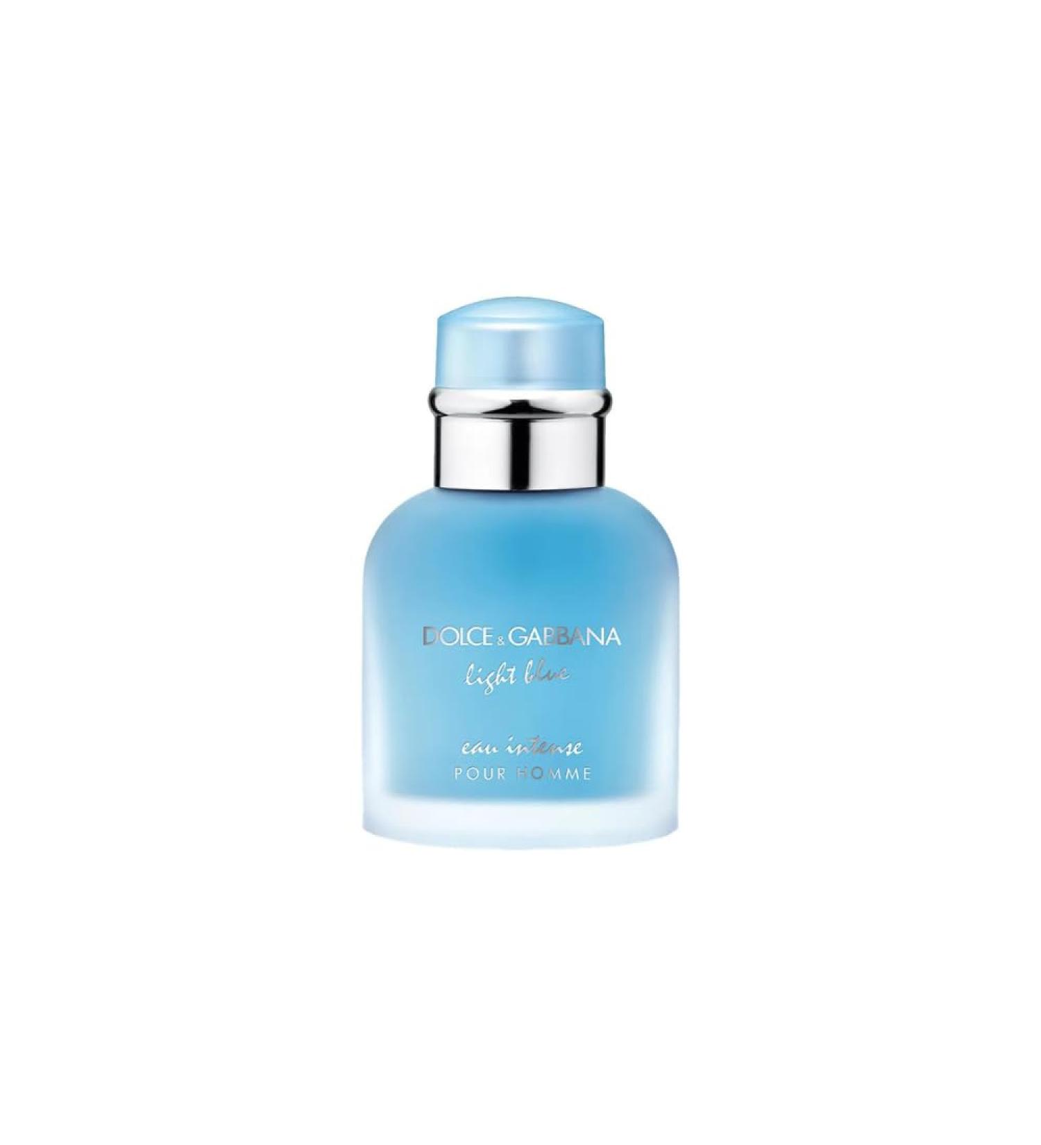 Dolce & Gabbana Light Blue Intense Pour Homme Eau De Parfum Spray Fragrance For Men 1.7 Fl Oz (Pack of 1)