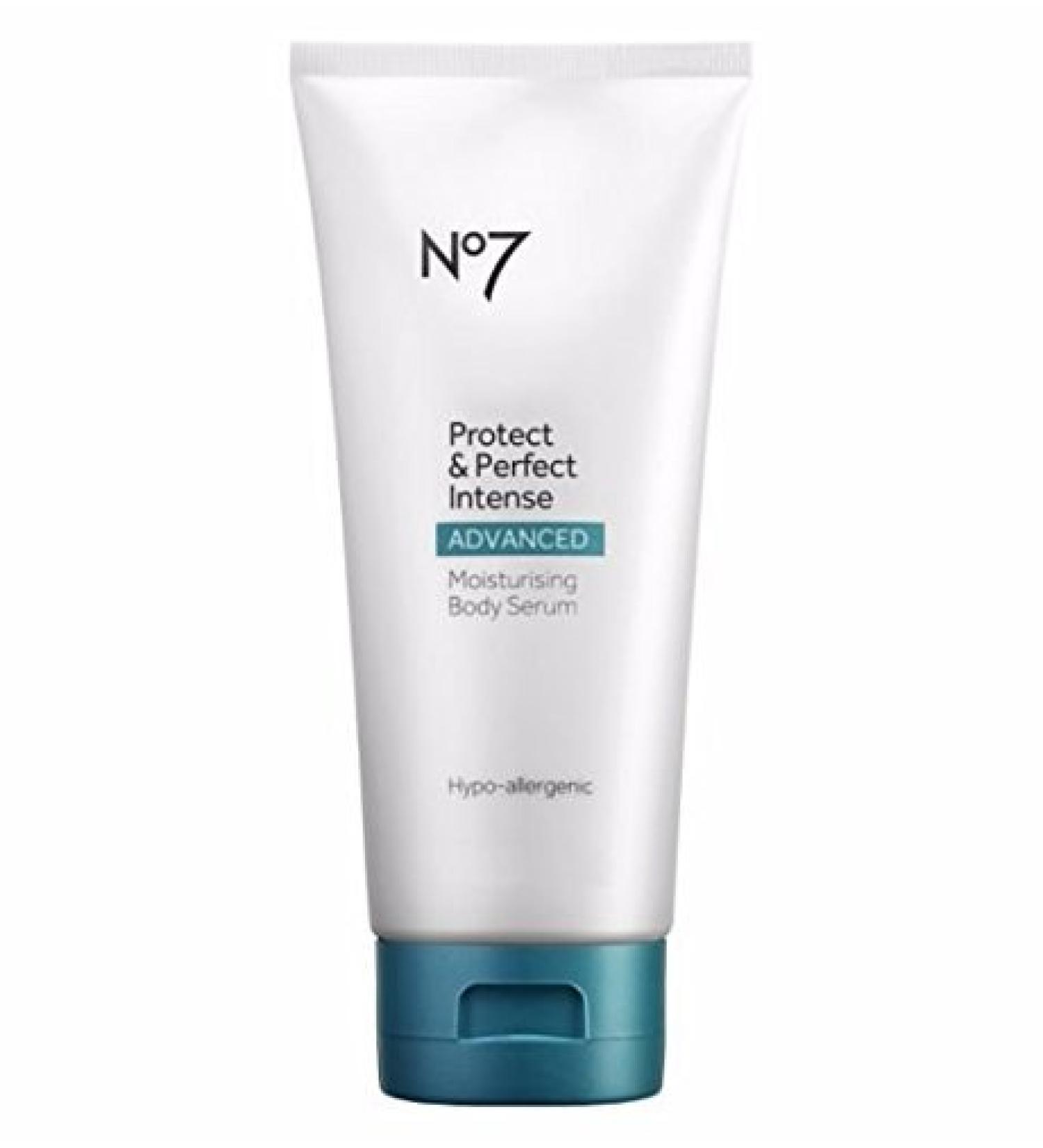 NEW ! Boots No7 Protect & Perfect Intense ADVANCED Moisturising Body Serum Hypo-allergenic 200 ml 200ml 6.7 oz 6.7oz