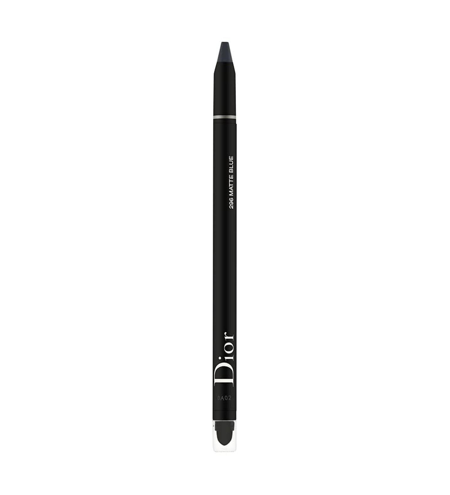 Christian Dior Diorshow 24H Stylo Waterproof Eyeliner - 296 Matte Blue Women 0.01 oz 296 Matte Blue 0.007 Ounce (Pack of 1)