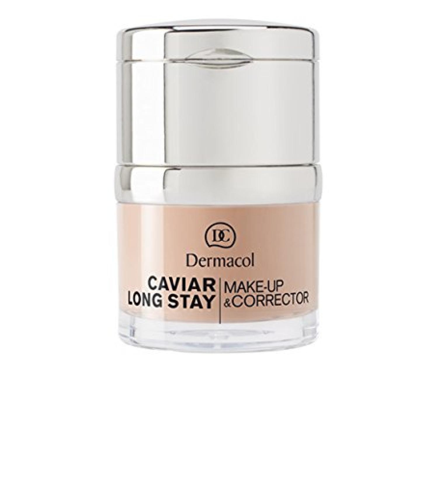 Dermacol Make-up long lasting Caviar and Corrector Nude