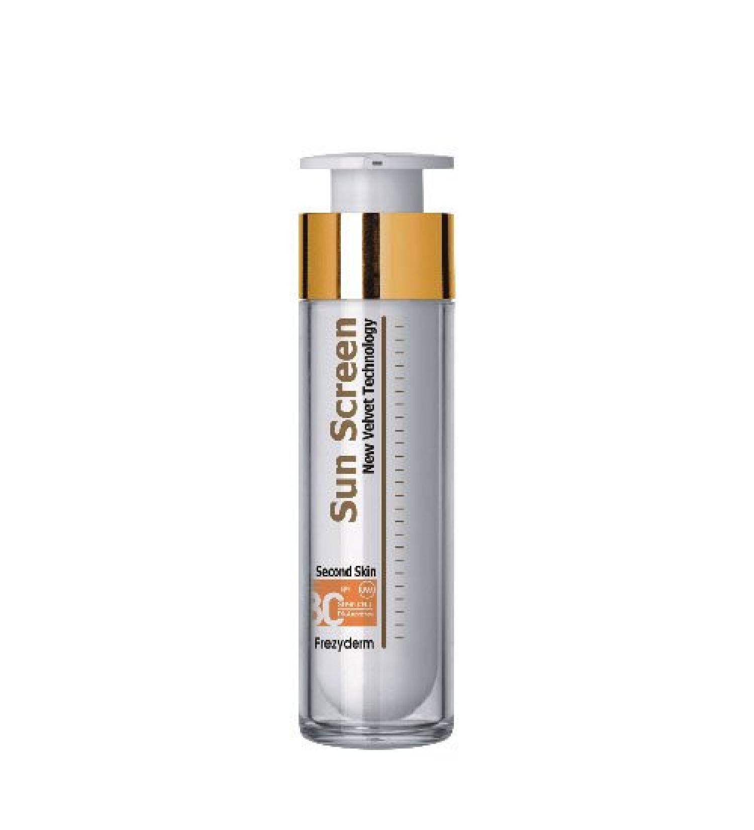 FrezyDerm Sun ScreenVelvet Second Skin Technology Face SPF30