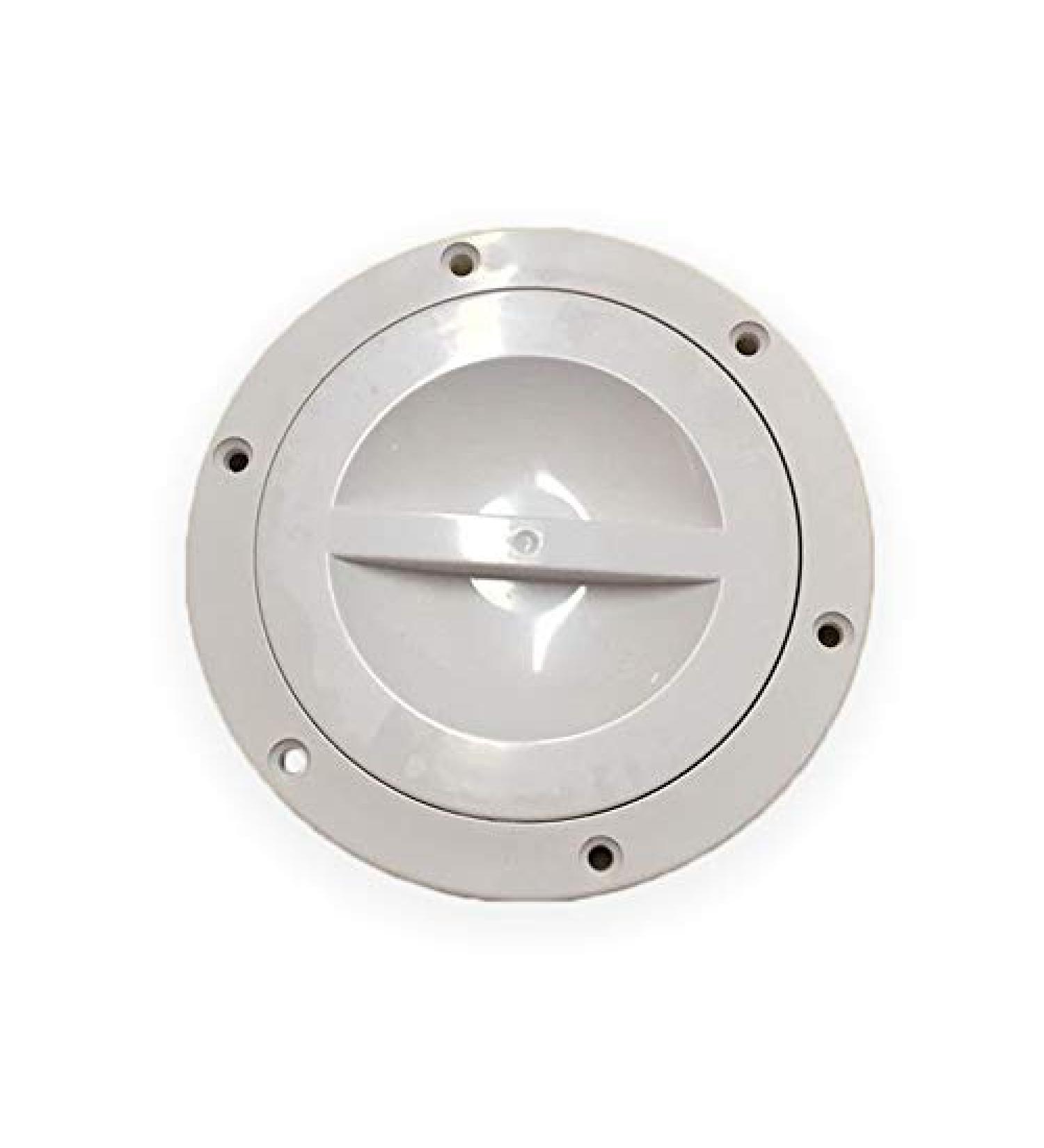 5 Round Access Hatch Cover Deck Plate for RV Marine Boat - White | Automotive Authority - Buy Online on SooperMarket.com