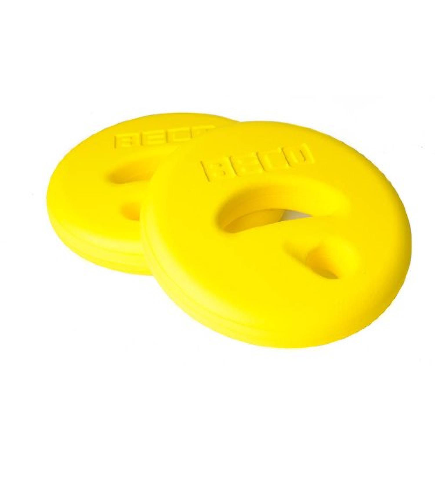 Buy BECO AquaDisc SZ Aqua Training Discs - Yellow Aqua Dumbbells for Effective Water Workouts | International Shipping Available - Buy Online on SooperMarket.com