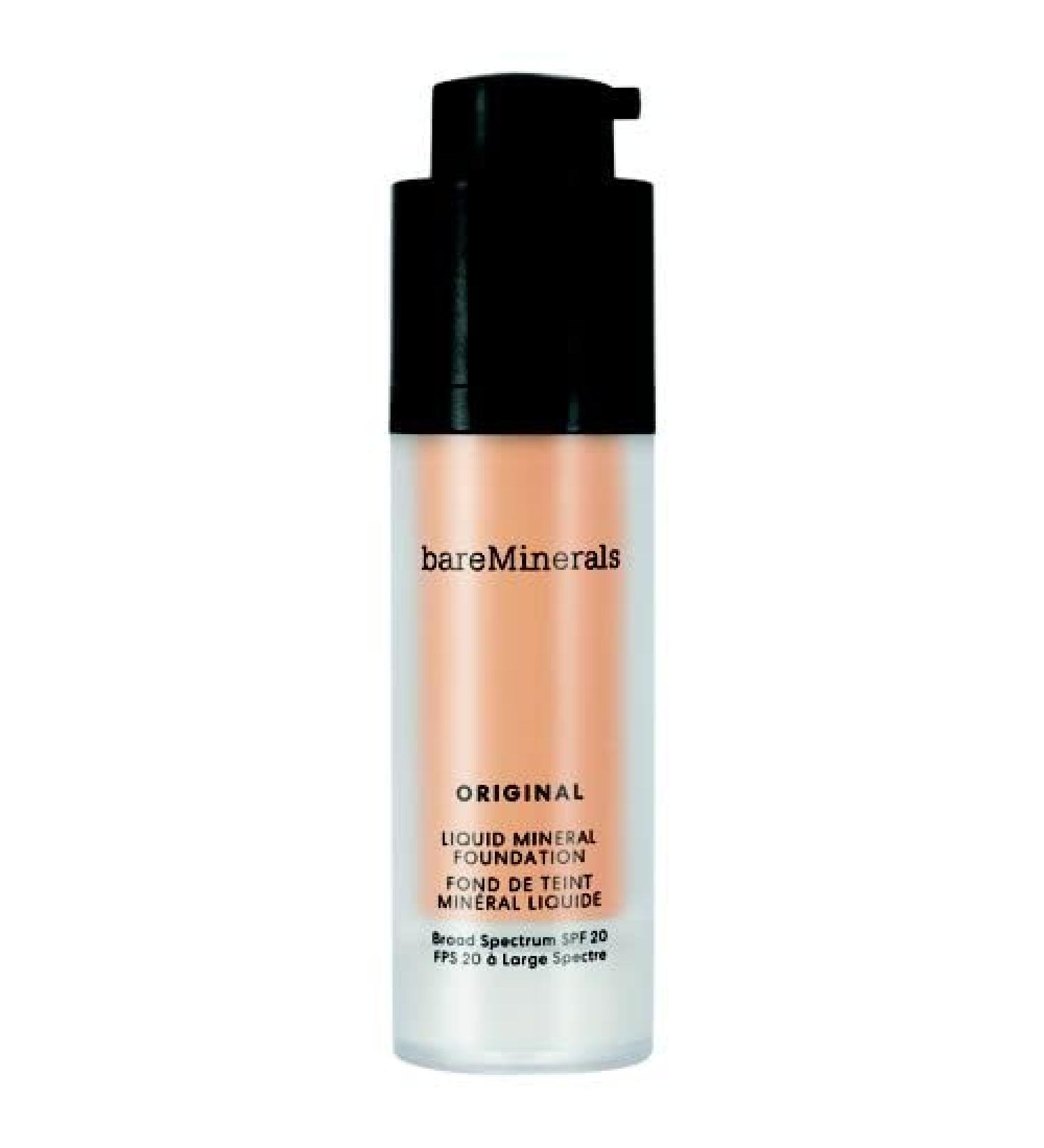 bareMinerals Original Liquid Mineral Foundation SPF 20 Medium 10 1 fl. oz - Medium Beige Rose - Buy Online on SooperMarket.com